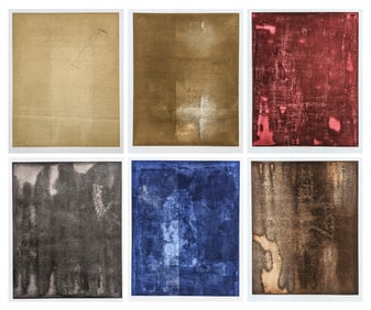 Liam EVERETT: Set of Six Untitled Prints.