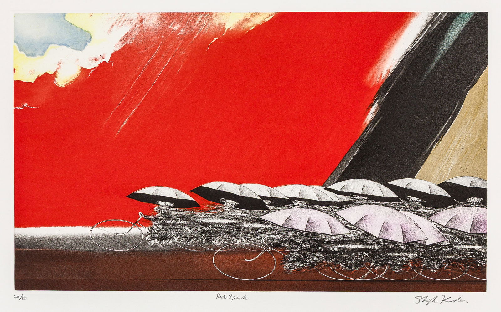 Shigeki KURODA: "Red Spark". (1 of 2)