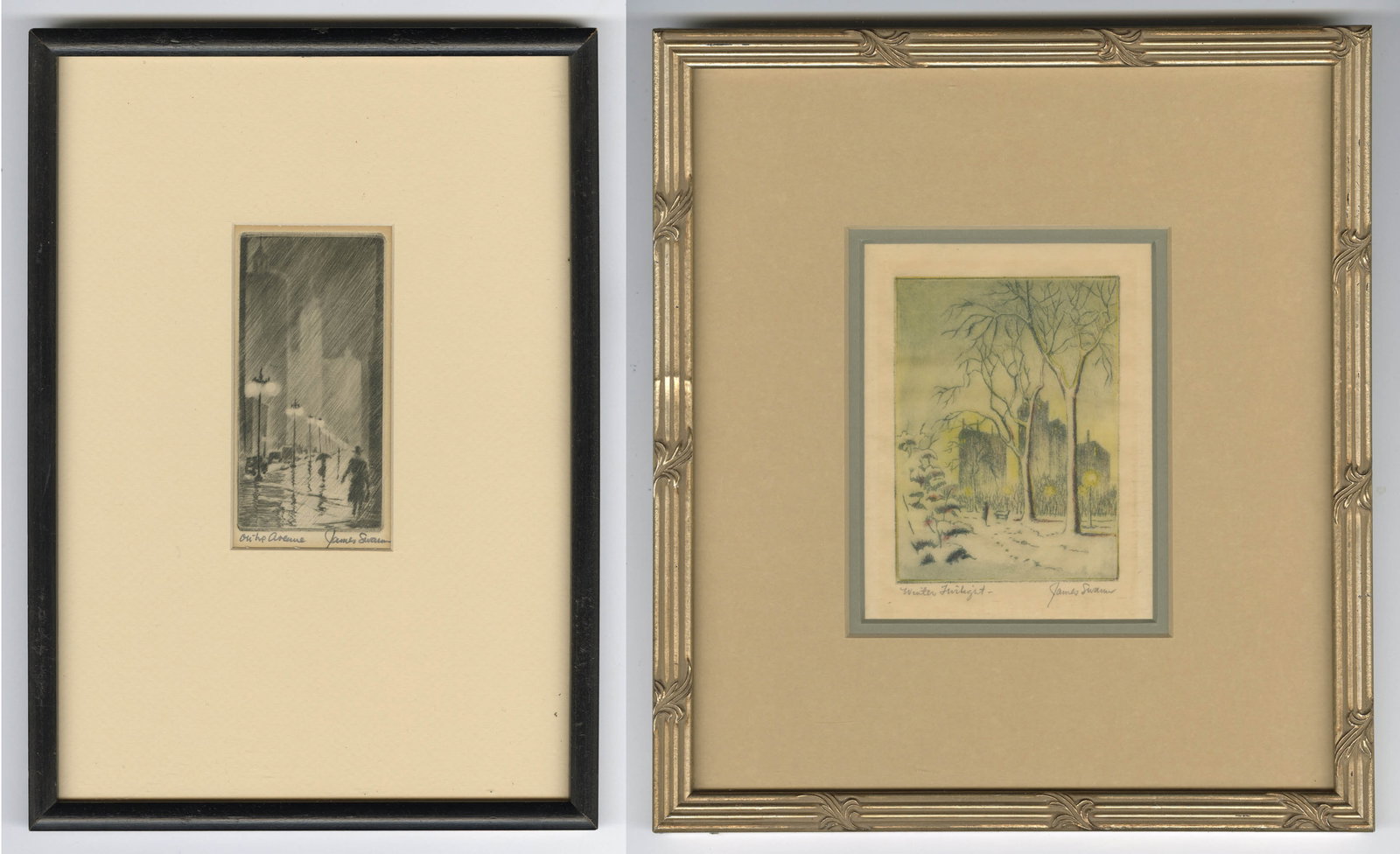 James SWANN: "On the Avenue". (1 of 6)