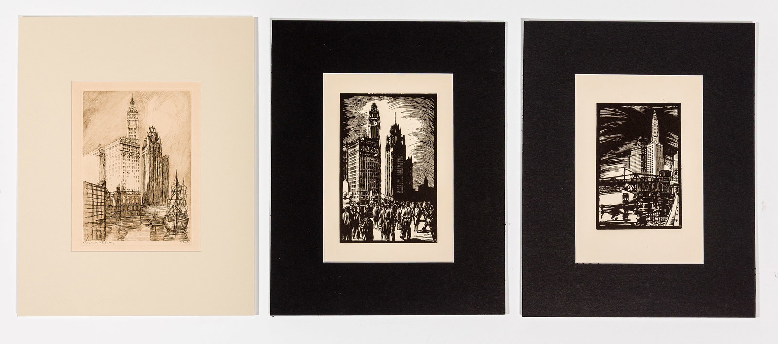 Betty LARK-HOROVITZ: "Chicago Wrigley and..." (1 of 6)