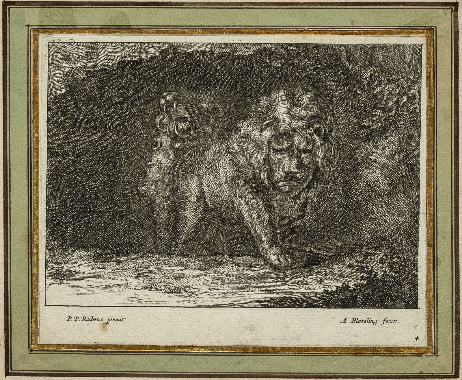 Peter Paul RUBENS: Two etchings. - 2