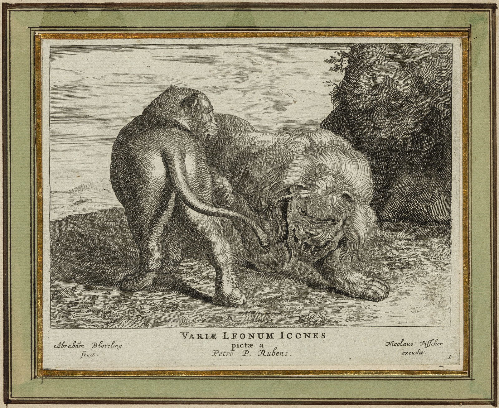 Peter Paul RUBENS: Two etchings. - 3