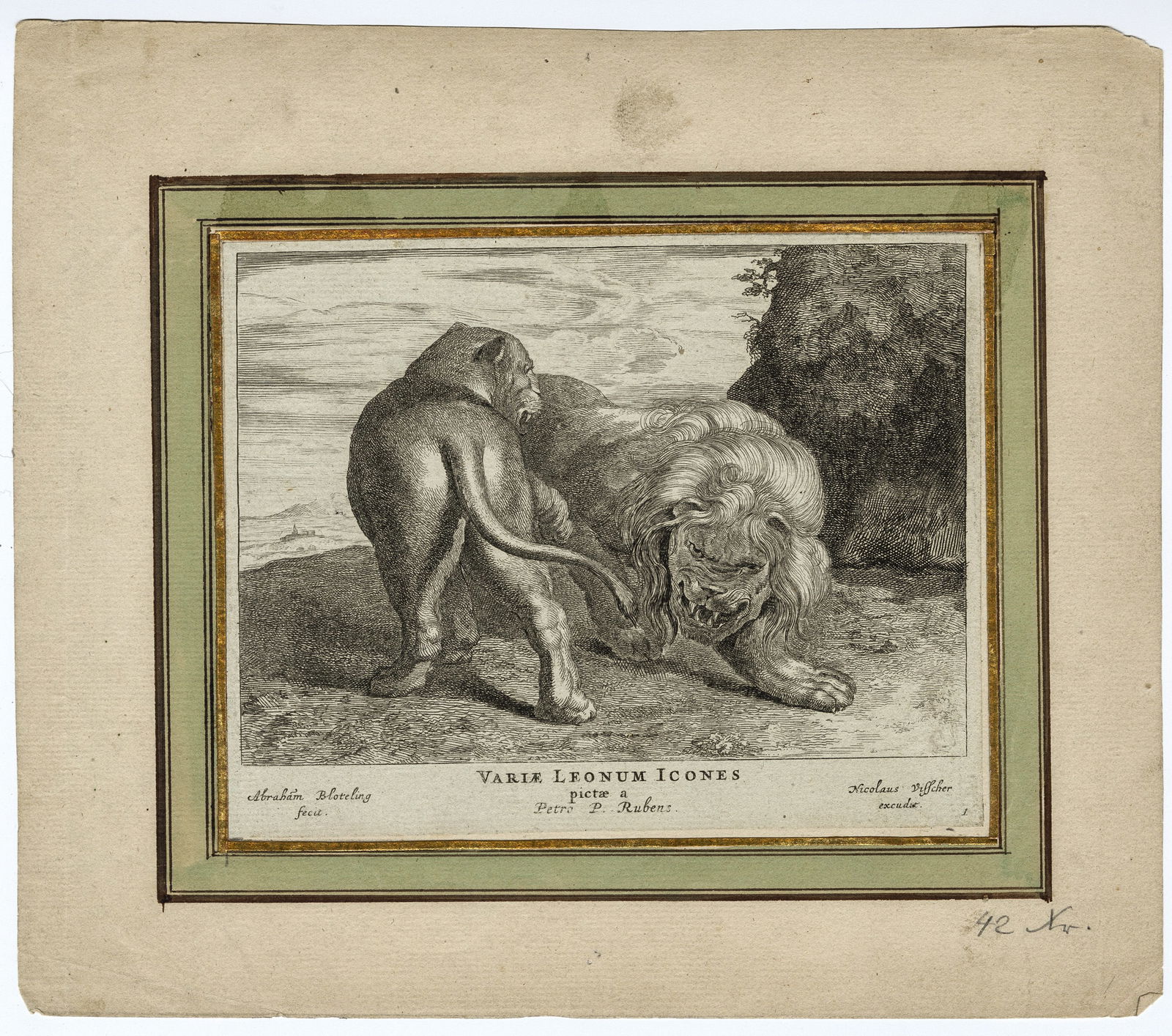 Peter Paul RUBENS: Two etchings. - 5