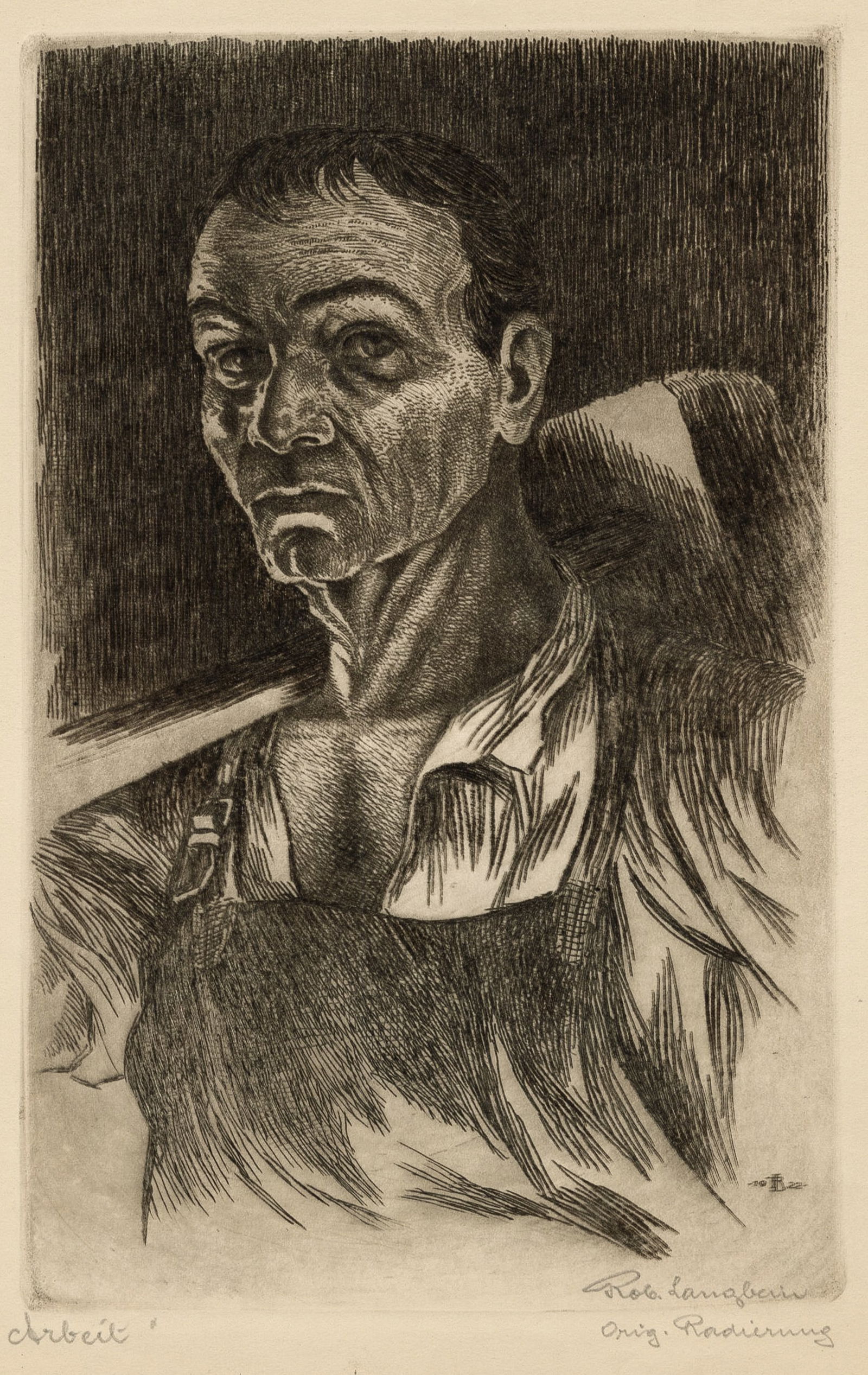 Robert LANGBEIN: "Arbeit". (1 of 2)