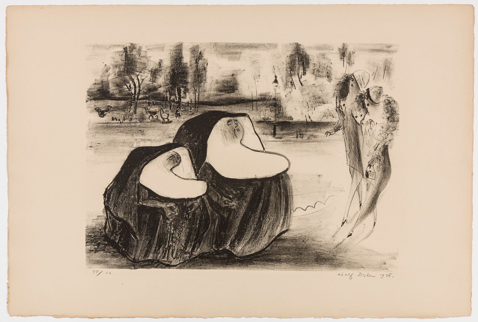 Adolf DEHN: "Sisters". - 2