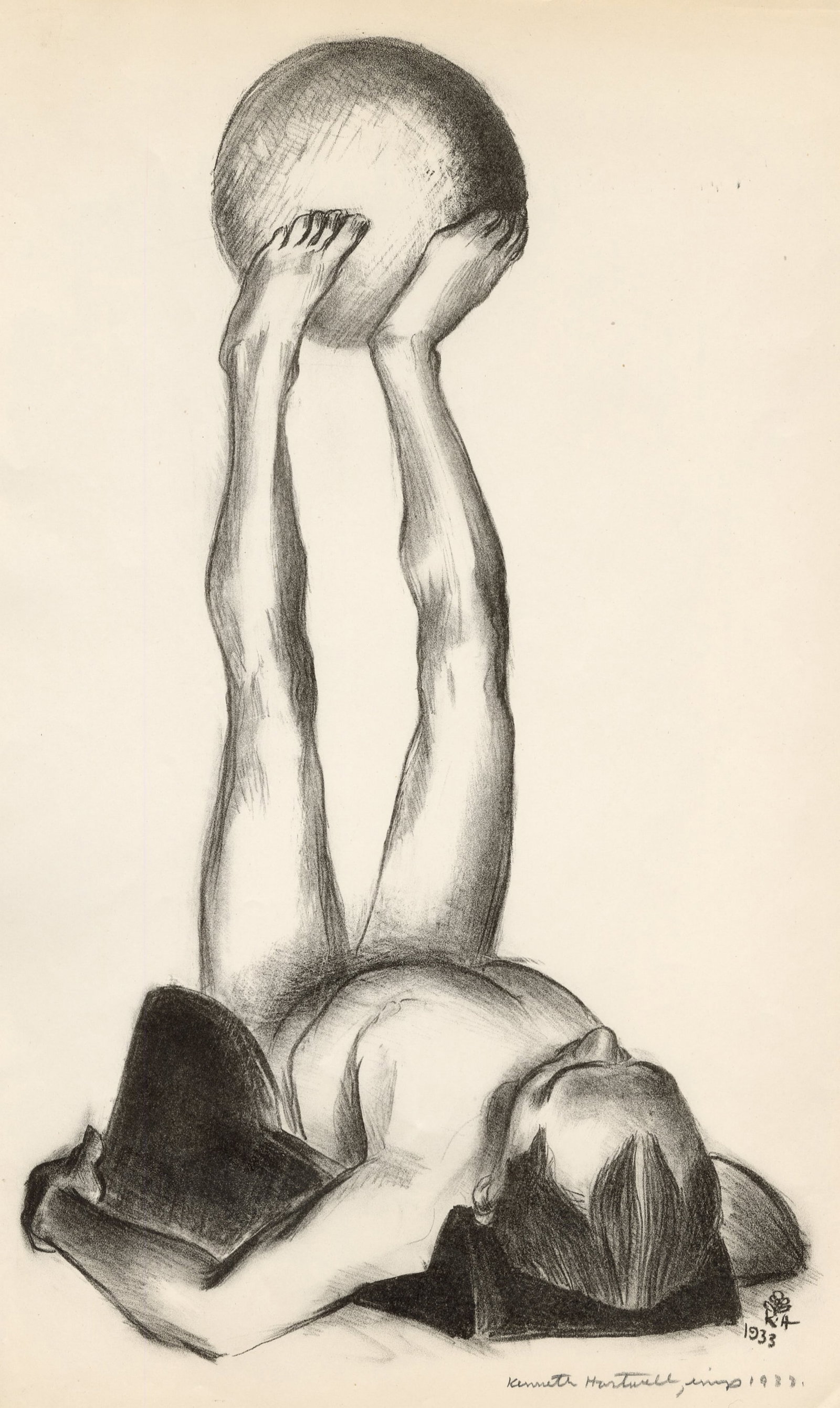 George Kenneth HARTWELL: "Untitled (Balance)". (1 of 2)