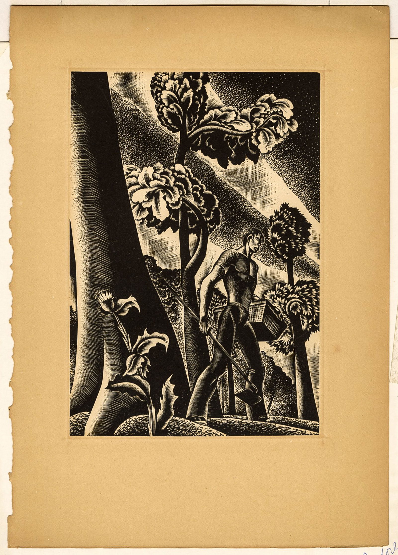 Lynd WARD: "Wild Pilgrimage". - 5