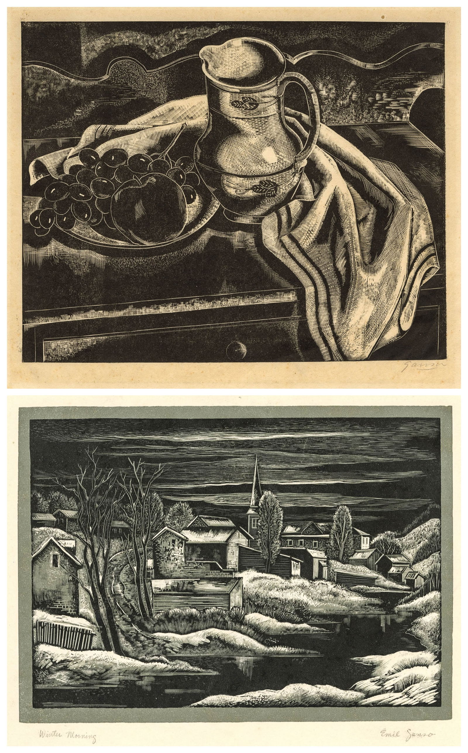 Emil GANSO: "Still Life with Pitcher". (1 of 5)