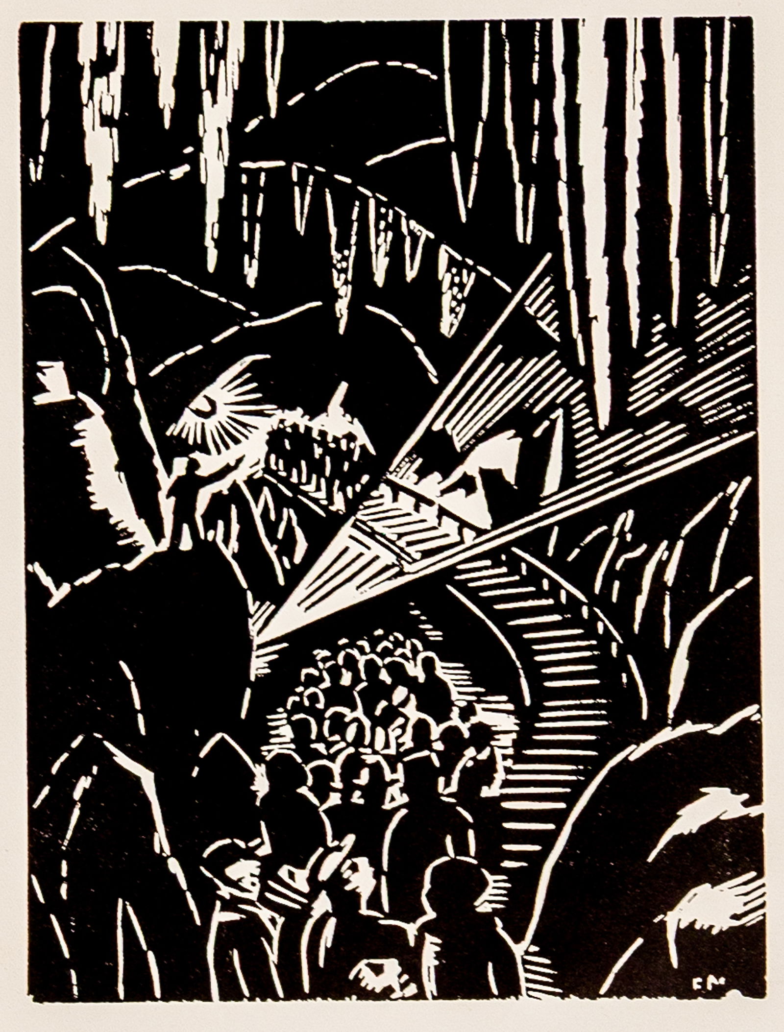 Frans MASEREEL: "Le Voyage Passionne". (1 of 6)