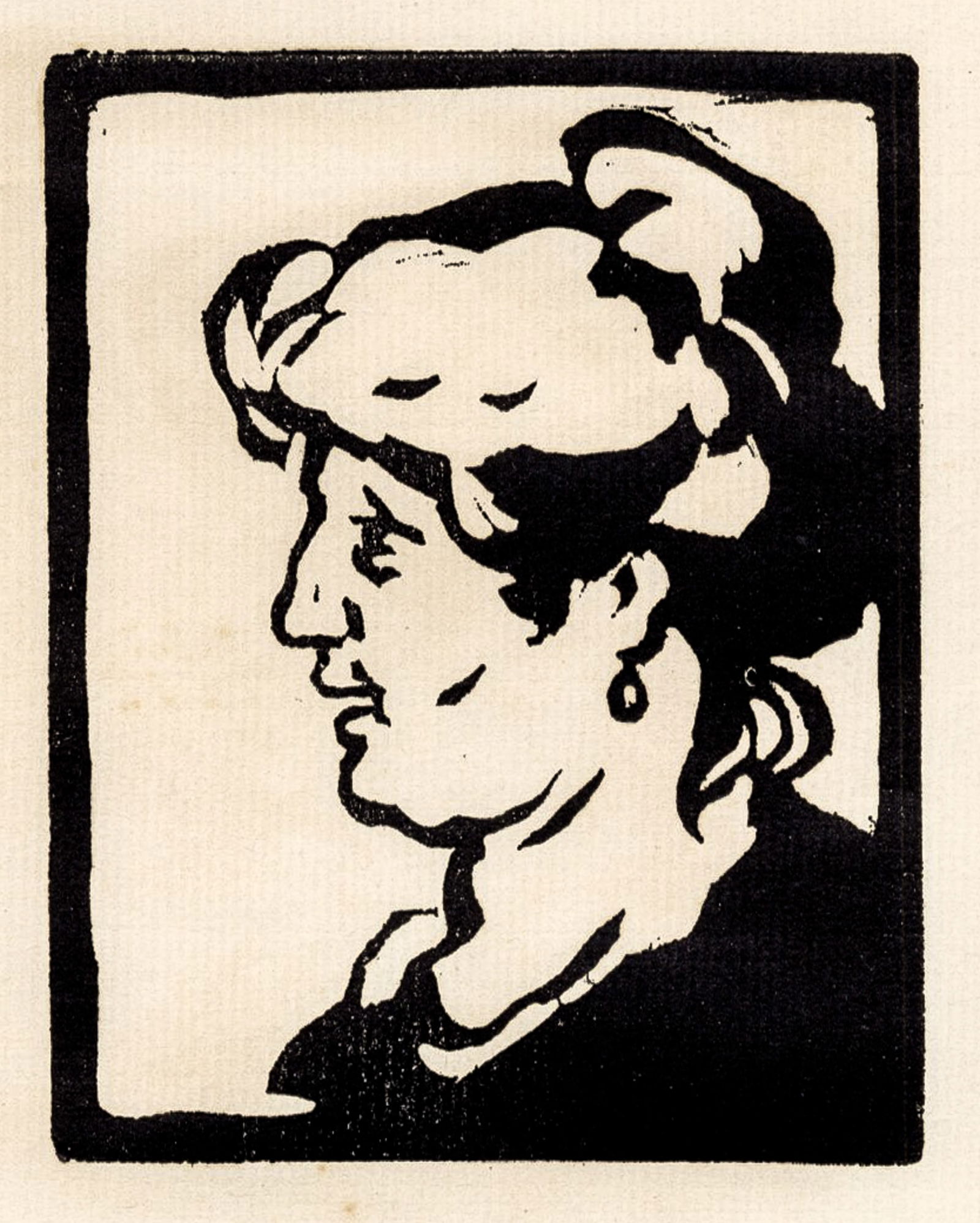 Georges d'ESPAGNAT: "Visage". (1 of 4)