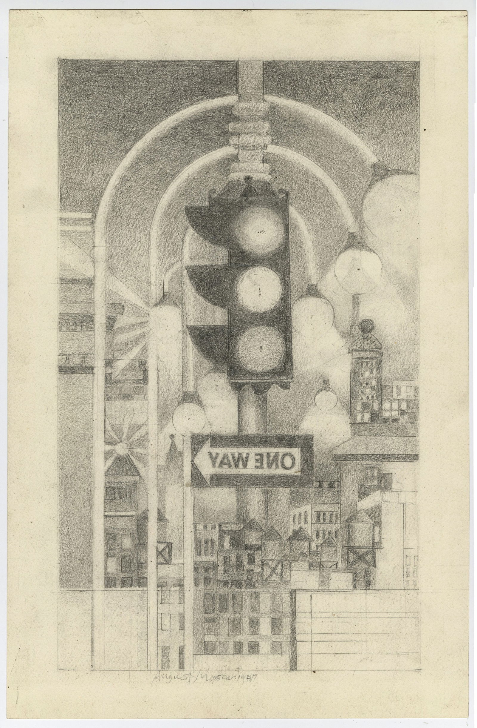 August MOSCA: "One Way". - 2