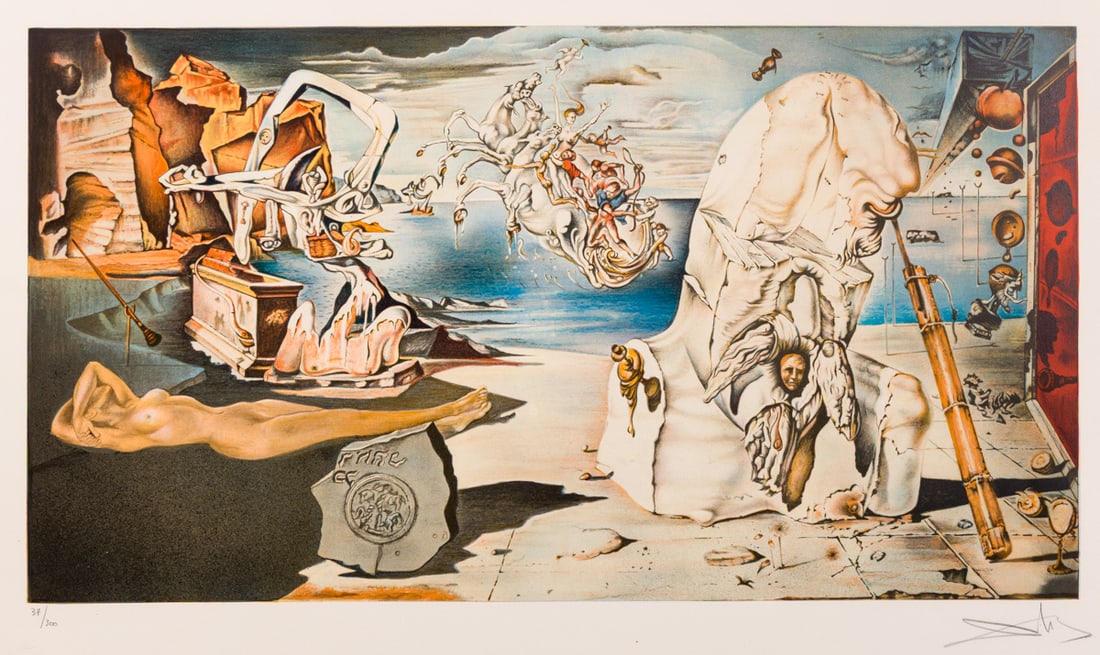 Salvador DALI: "The Apotheosis of Homer". (1 of 2)