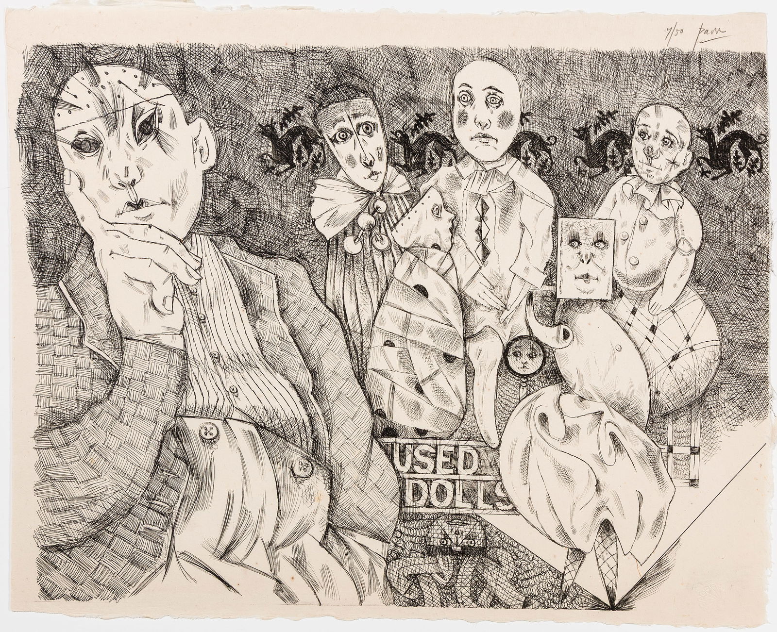 Two prints by Peter PAONE: "Studio". - 3