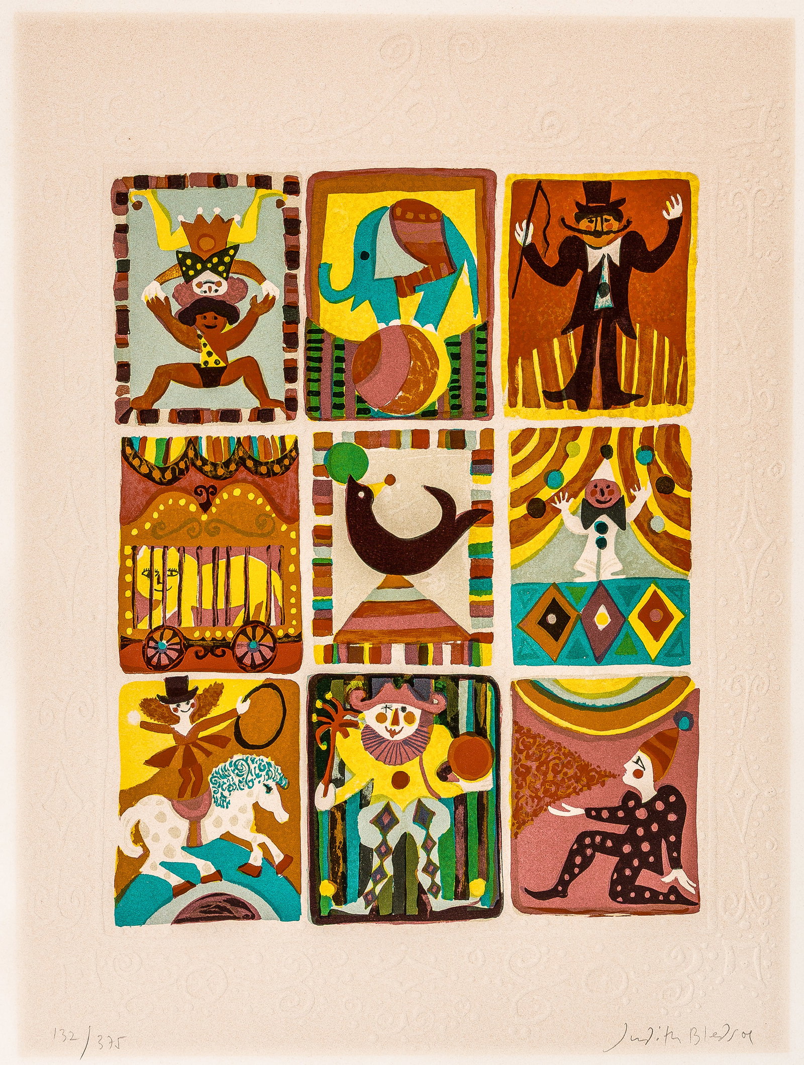 Judith BLEDSOE: "Nine Circus Scenes". (1 of 4)