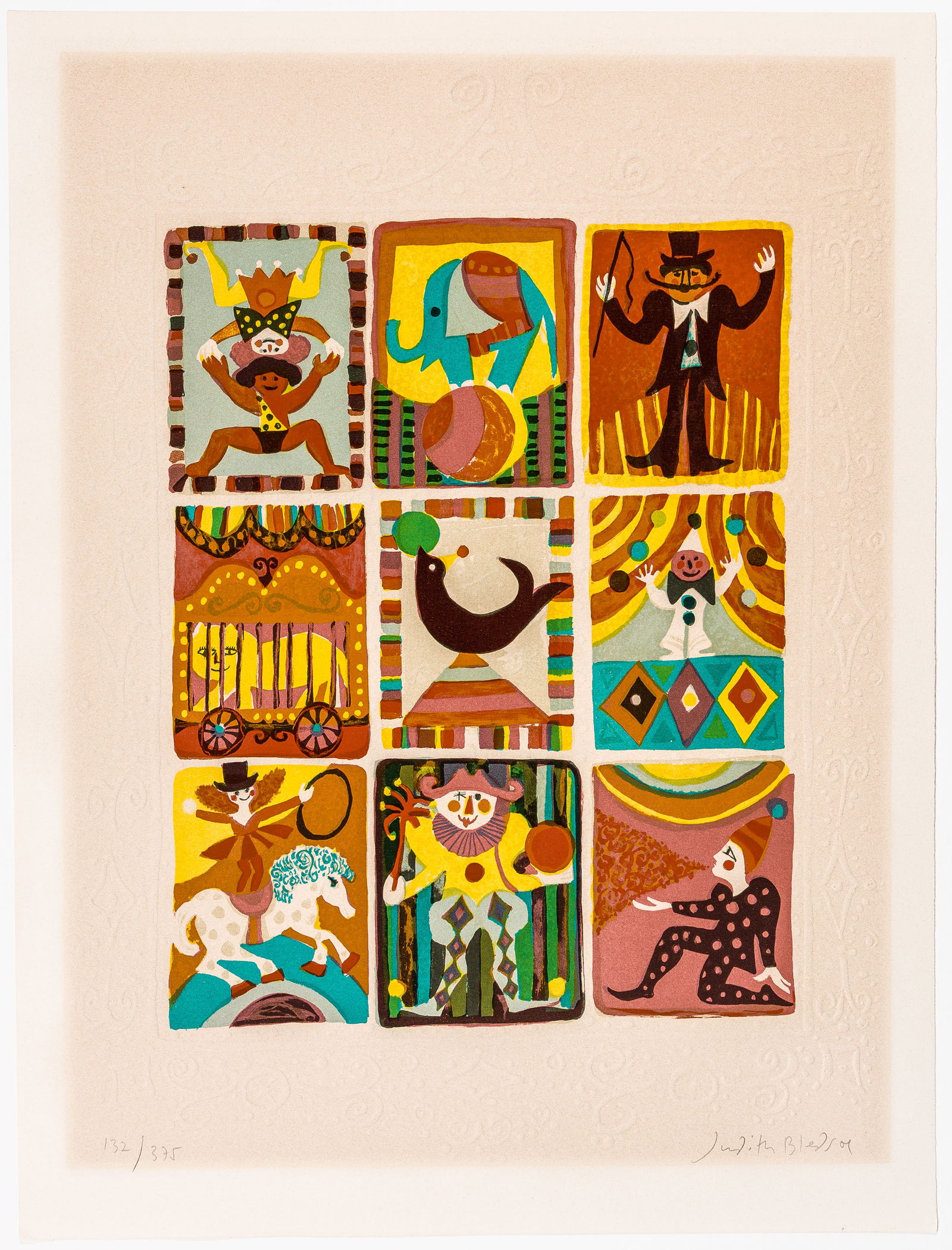 Judith BLEDSOE: "Nine Circus Scenes". - 3