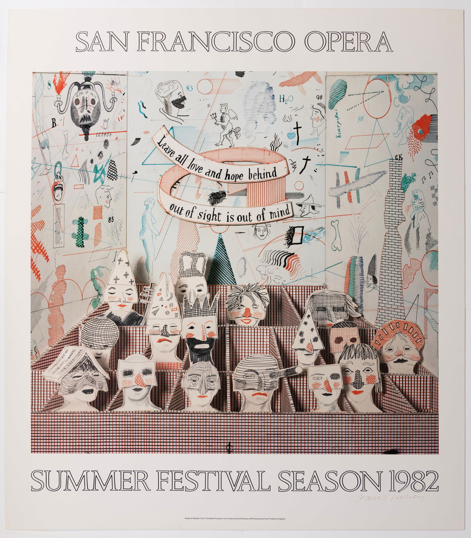David Hockney: "San Francisco Opera". (1 of 1)