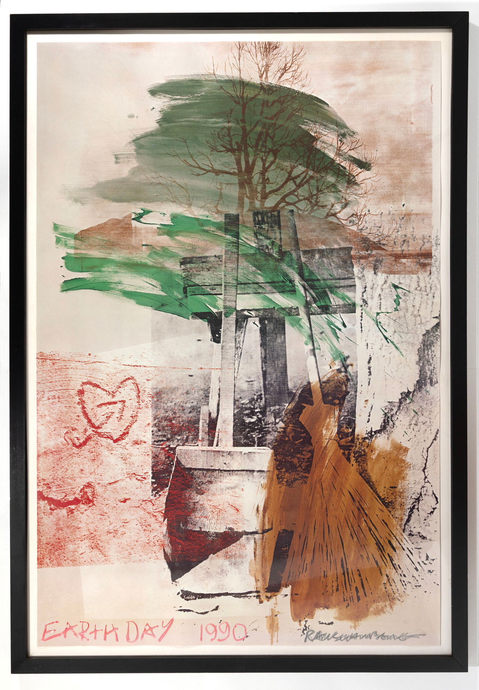 Robert RAUSCHENBERG: "Earth Day Poster". (1 of 1)