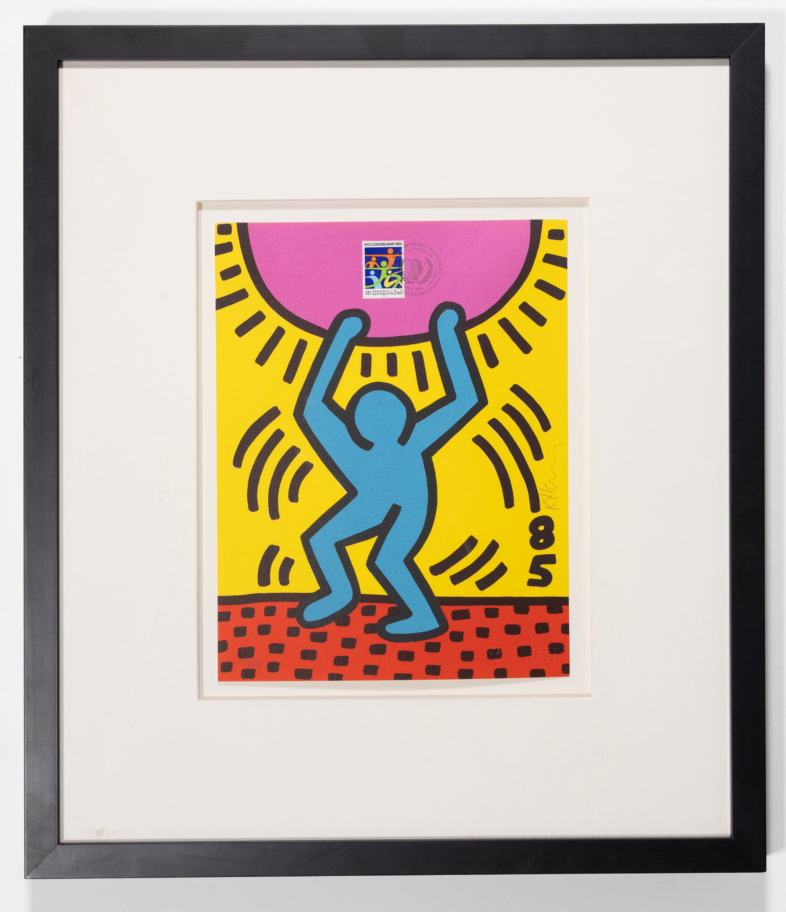 Keith HARING: "International Youth Year". (1 of 1)