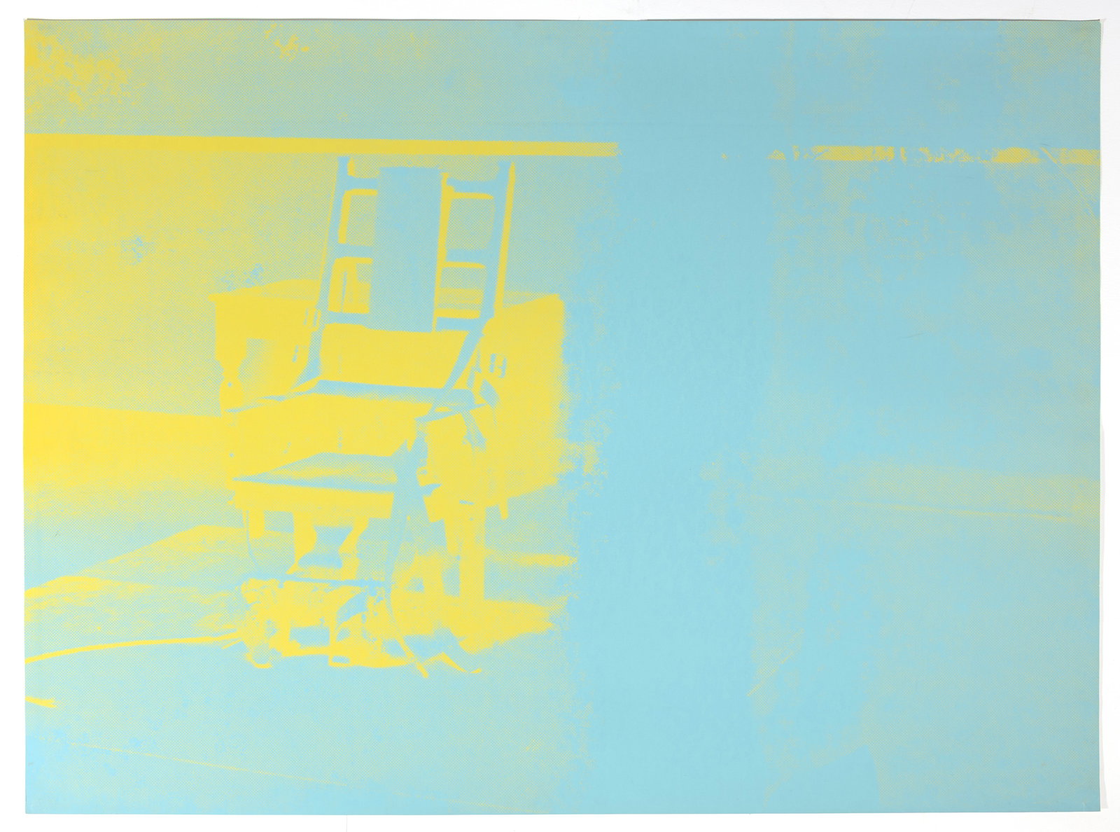 Andy WARHOL: "Electric Chair". (1 of 1)