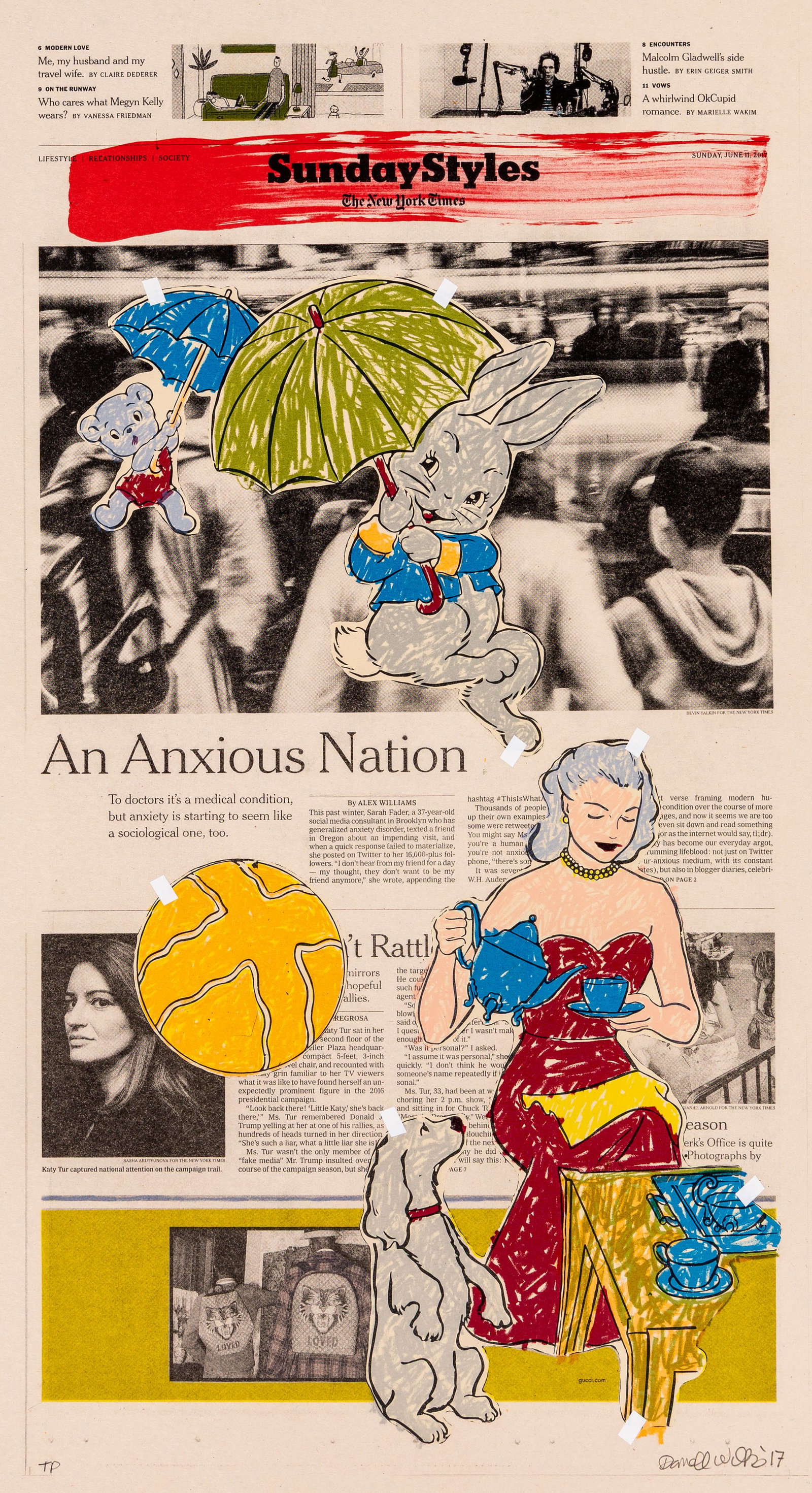 Darrell WILKS: "An Anxious Nation". (1 of 2)