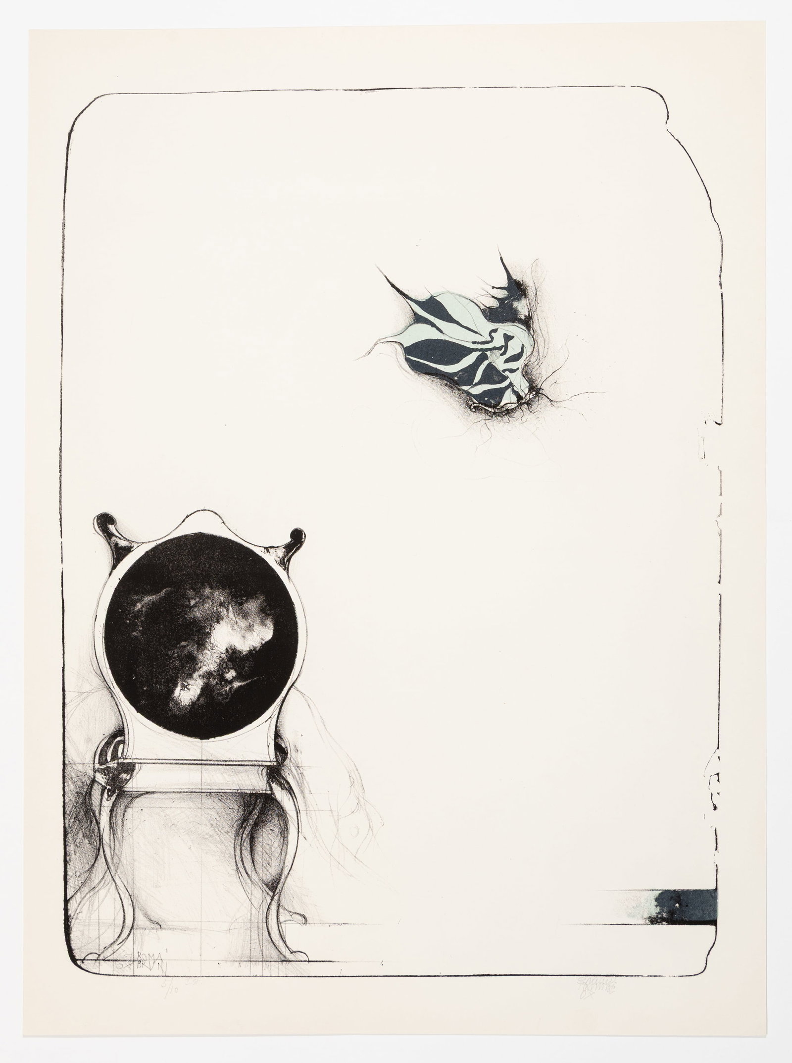 Five lithographs by Bruno BRUNI. - 2