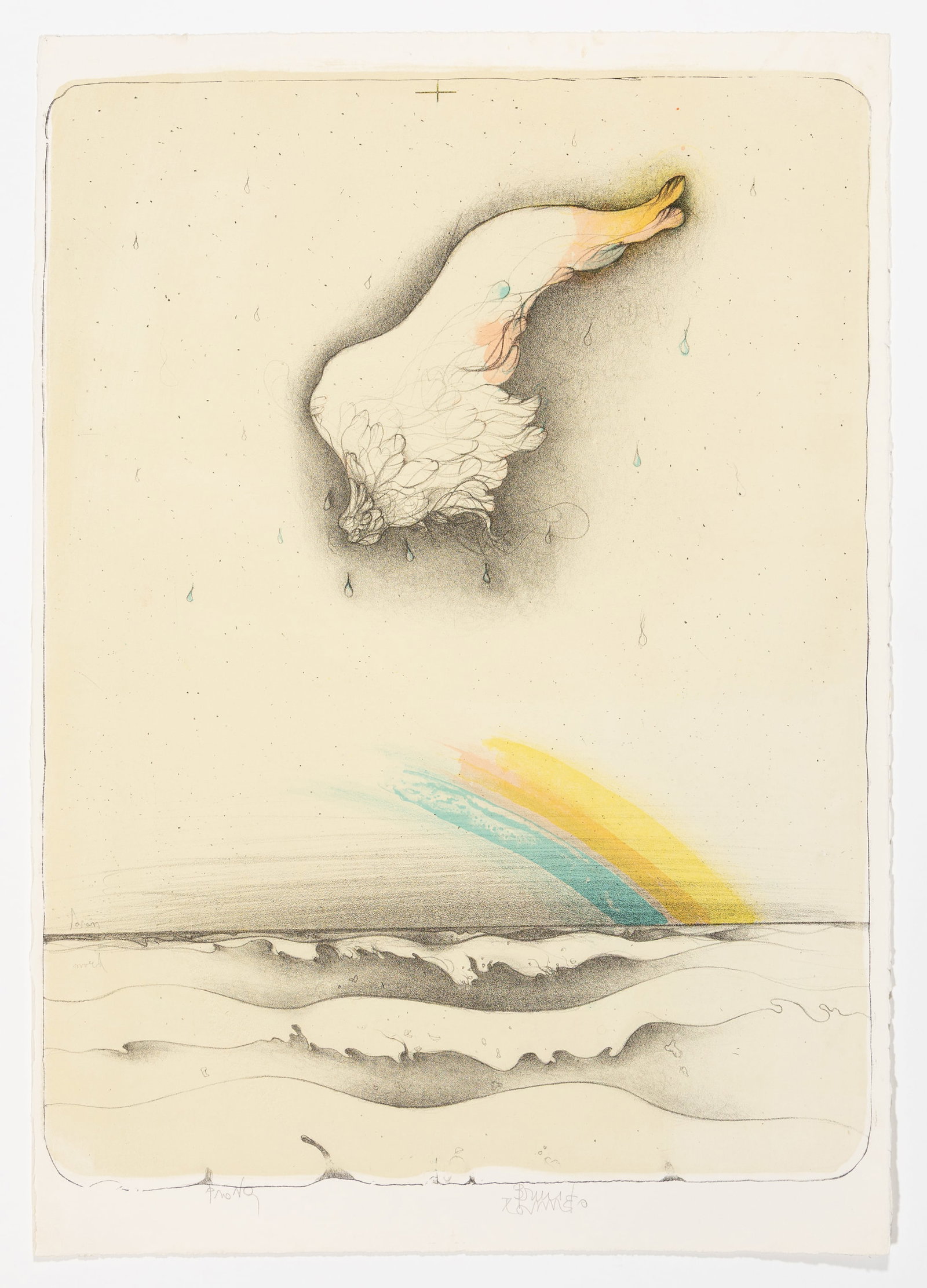 Five lithographs by Bruno BRUNI. - 4