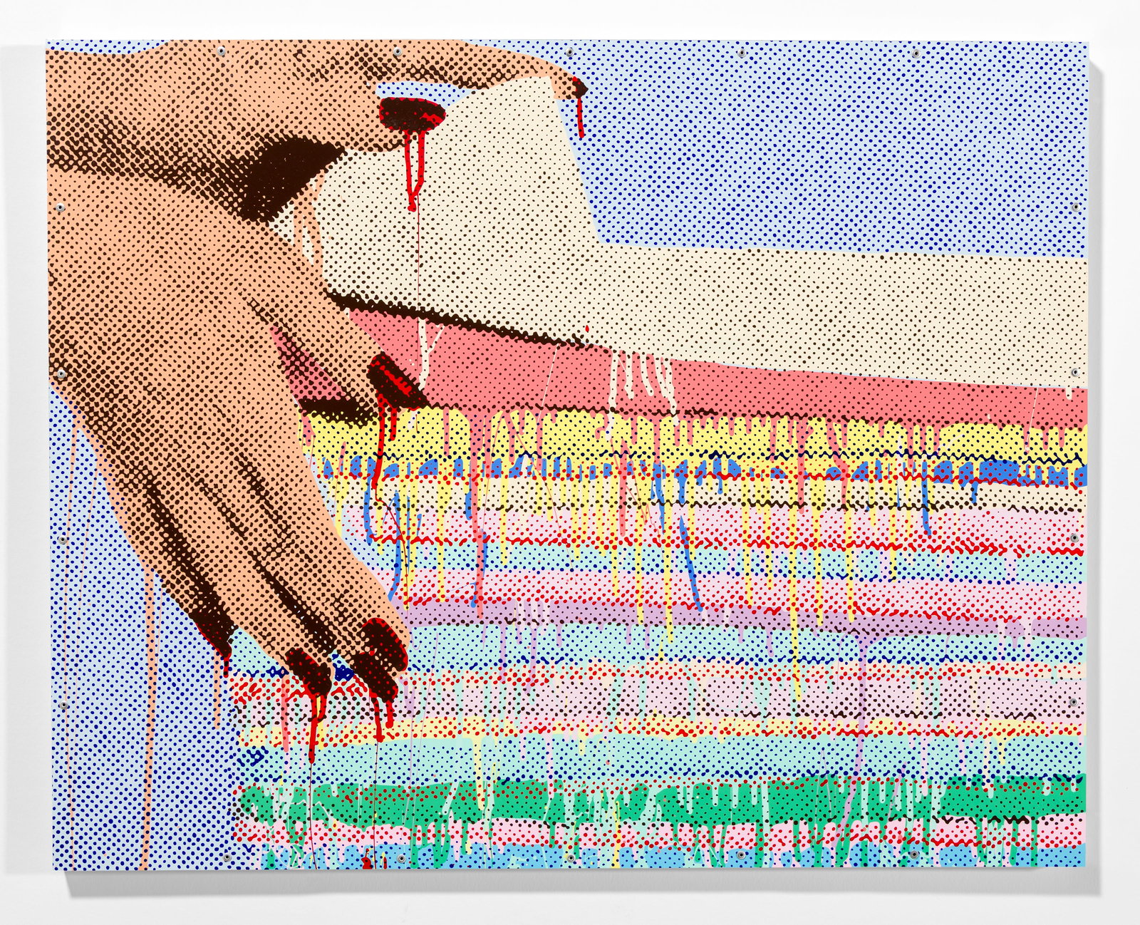 Marilyn MINTER: "Hands Folding". - 2