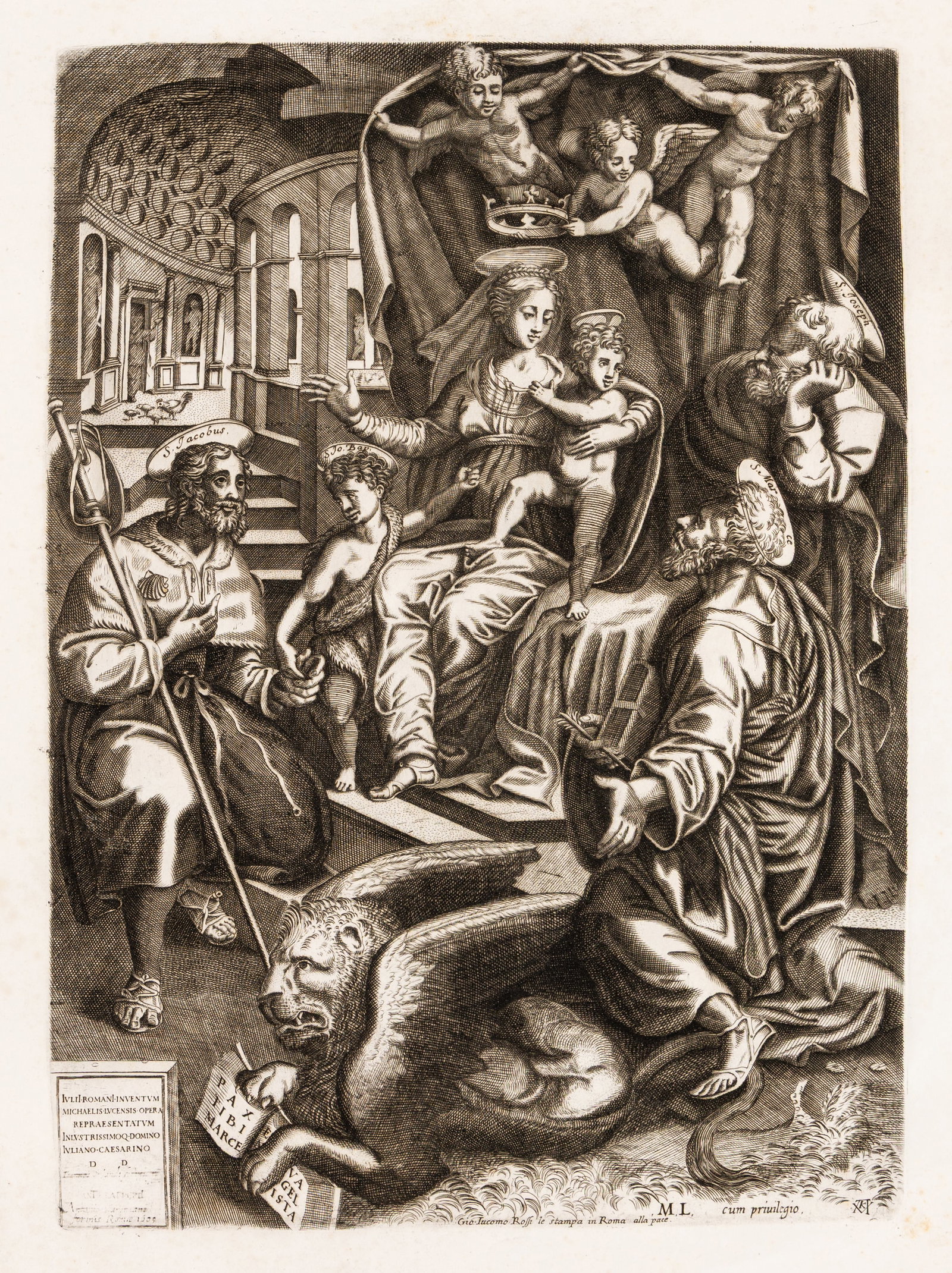 CARTARO & ROMANO: "Madonna with Child and..." (1 of 2)