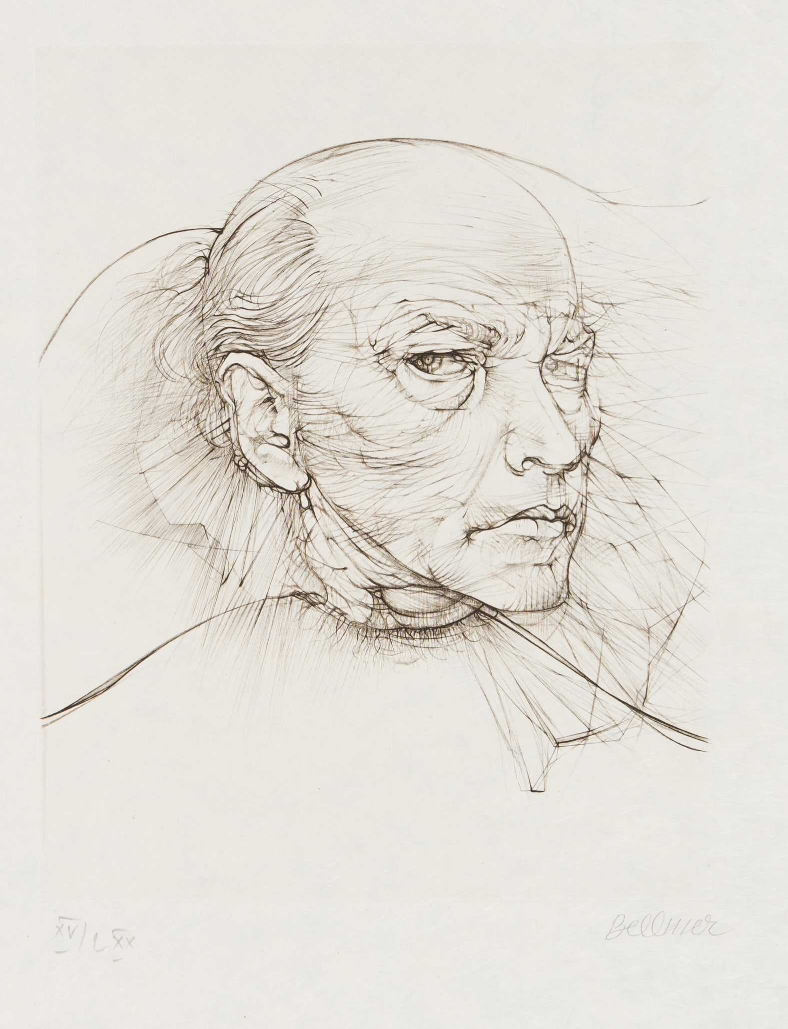 Hans BELLMER: "Self-Portrait". (1 of 2)
