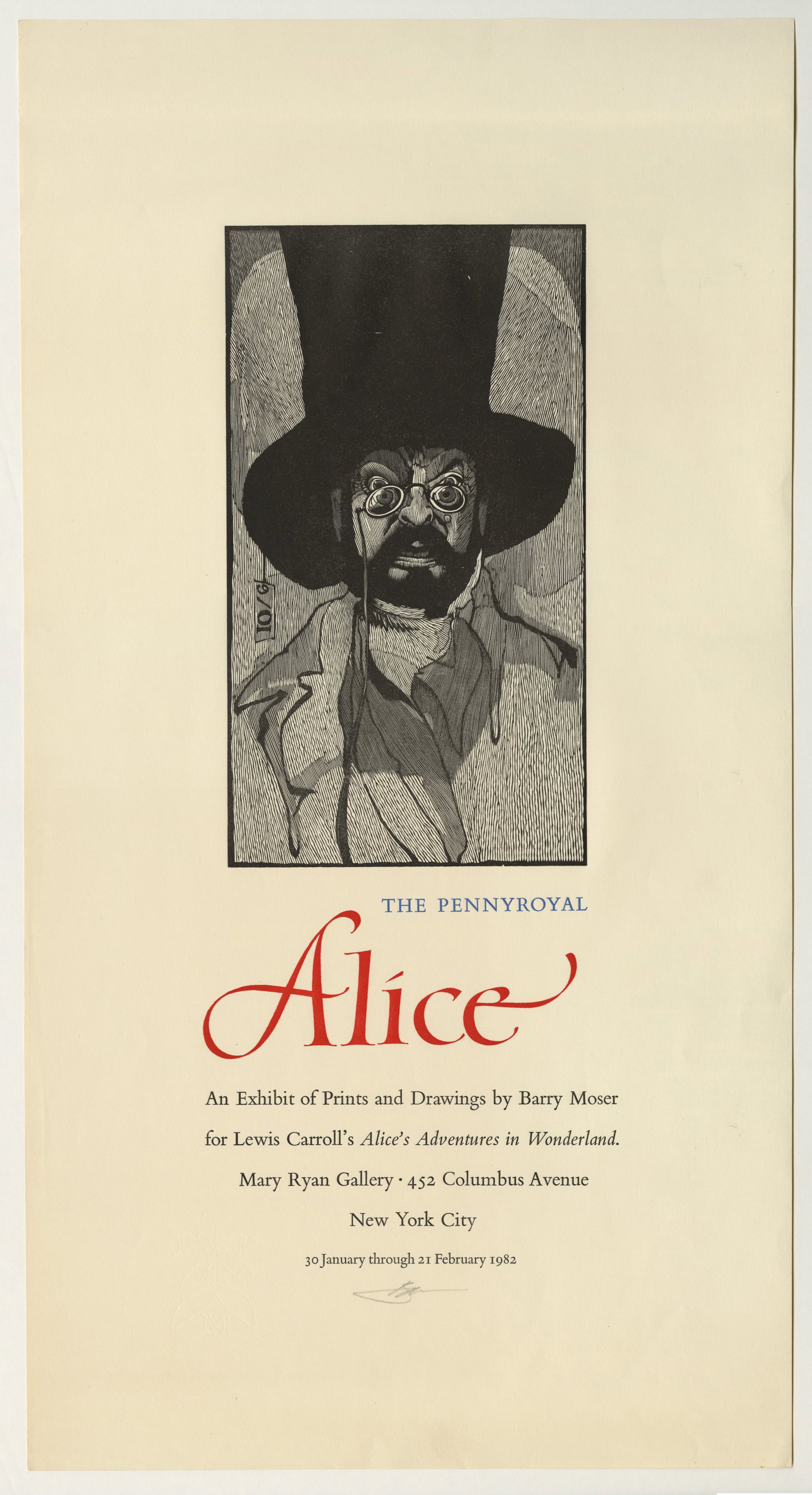 Barry MOSER: "Alice". - 2