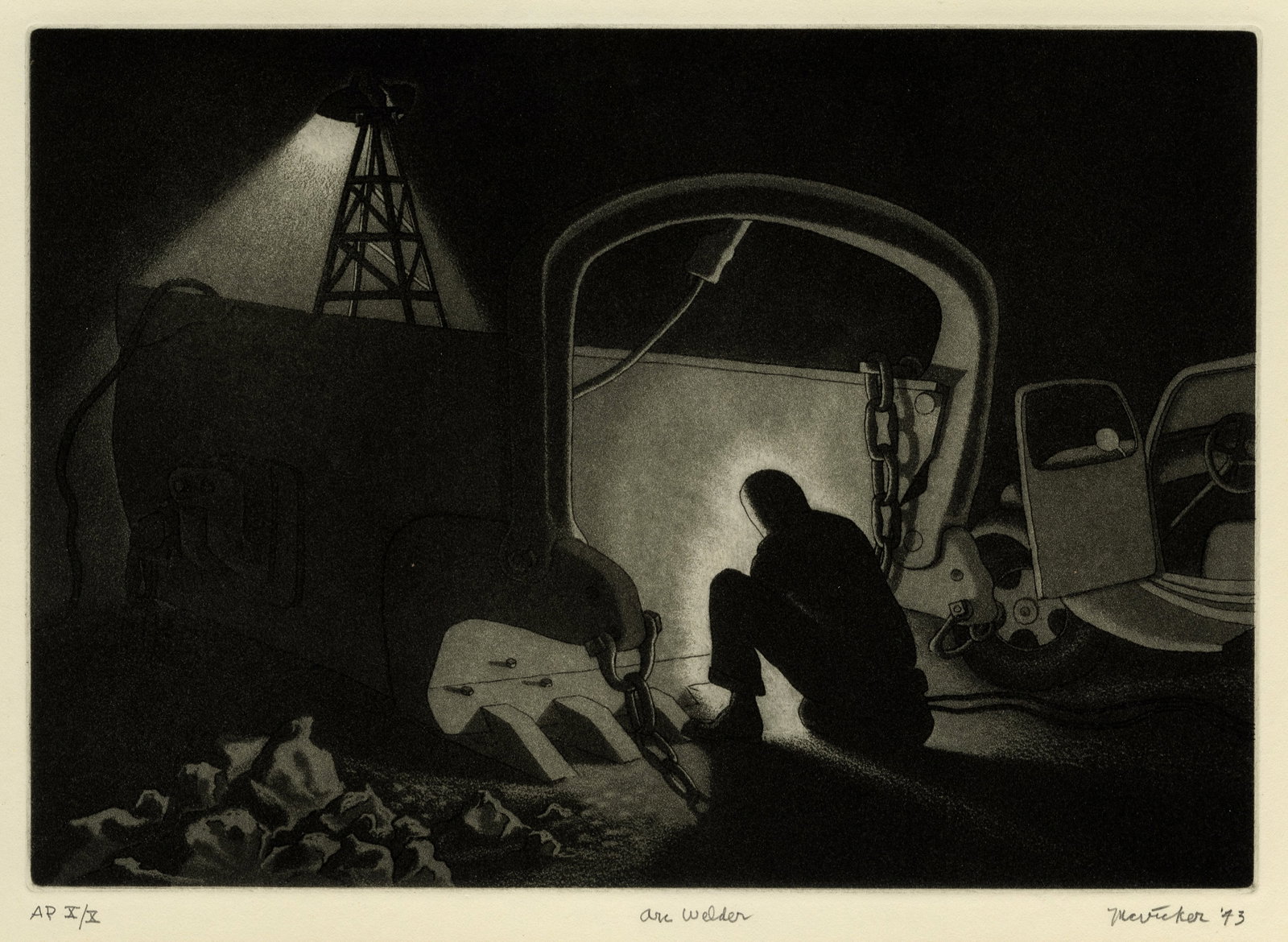 J. Jay McVICKER: "Arc Welder". (1 of 2)