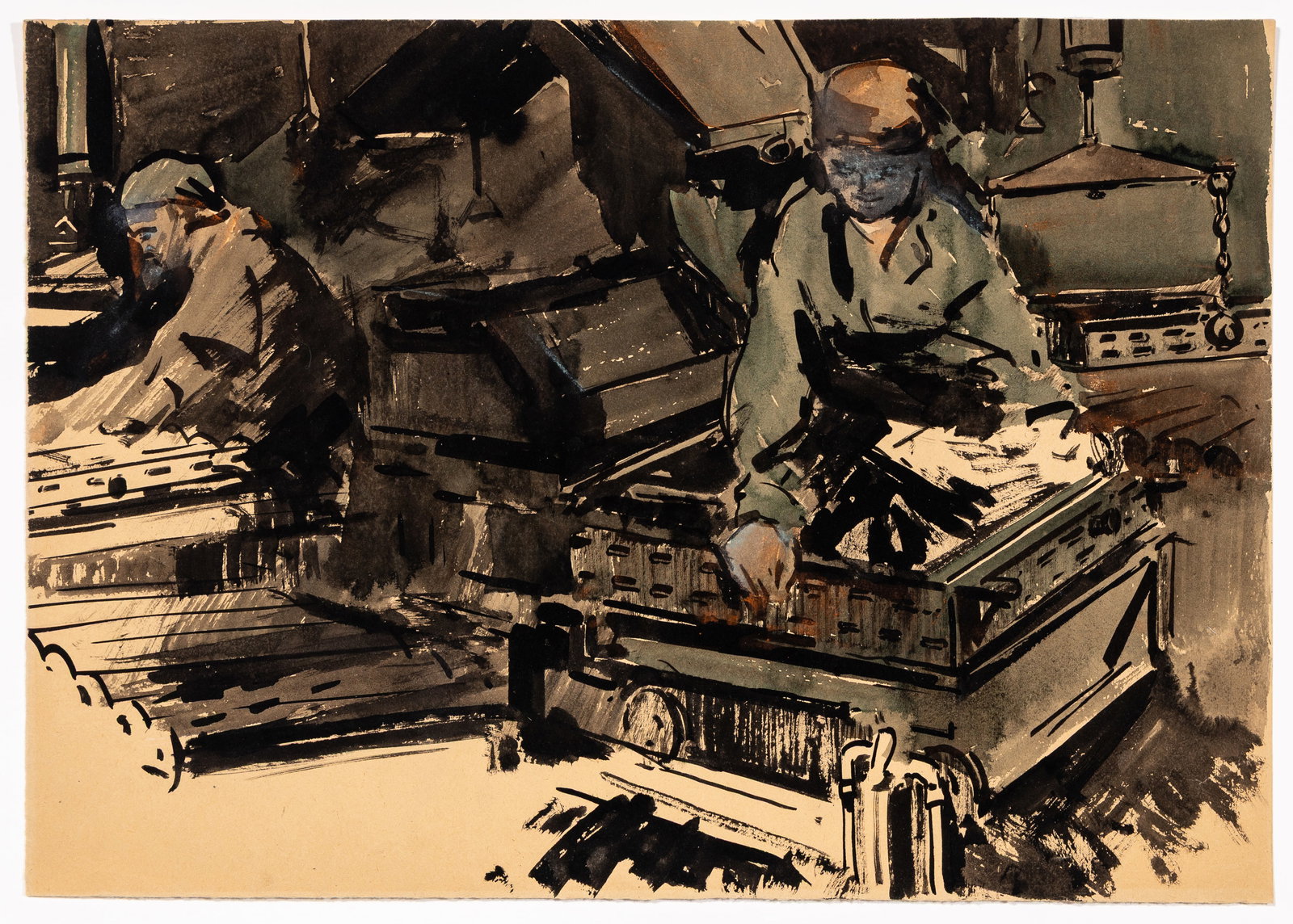 Anonymous Print Shop Drawing. (1 of 1)