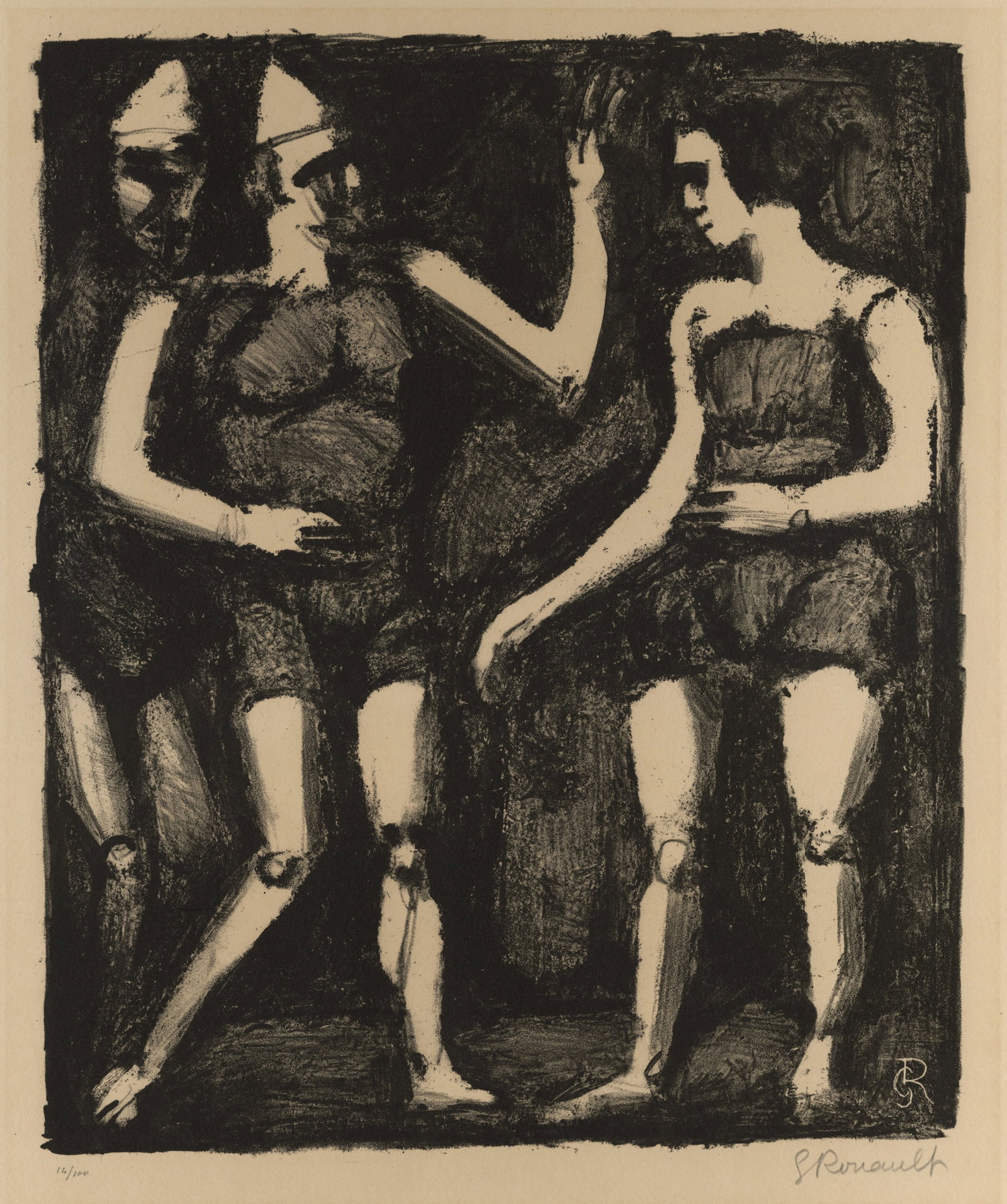 Georges ROUAULT: "Parade". (1 of 2)
