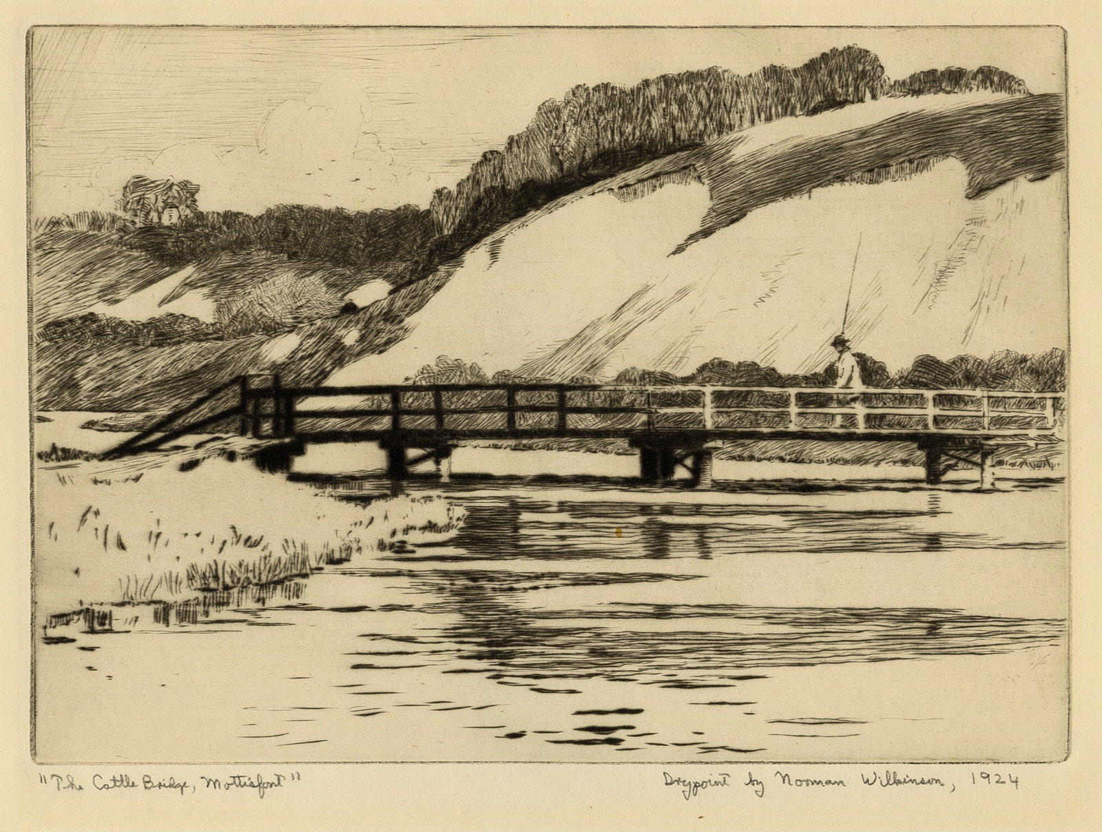 Norman WILKINSON: Two drypoints. - 2