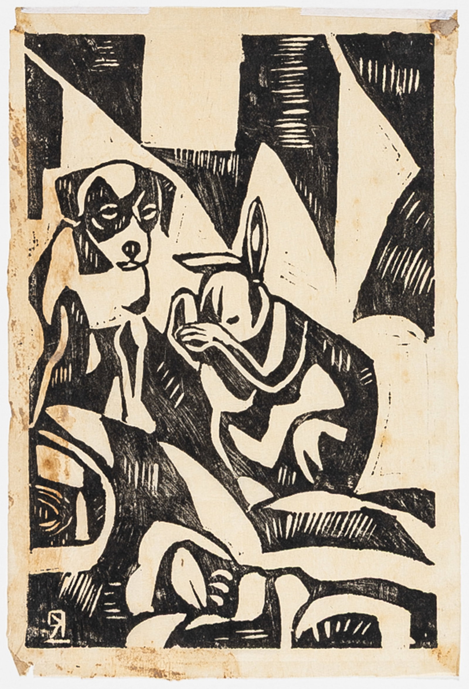Two Dutch Woodcuts. - 3