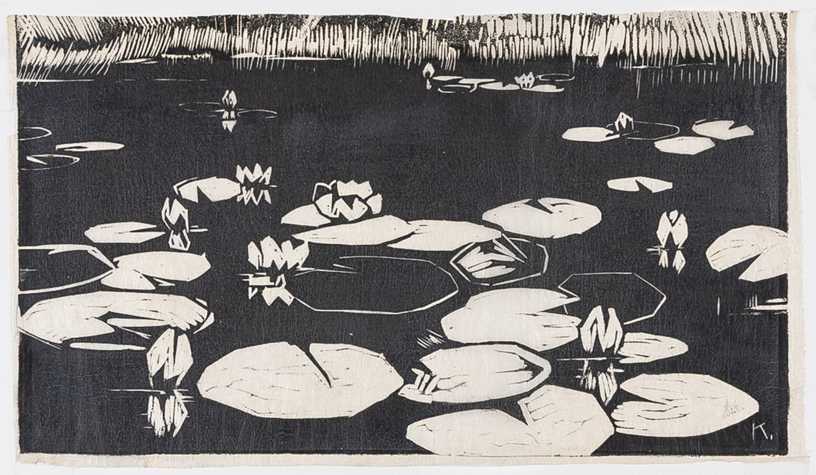 Kees KOEMAN: "Waterlilies". (1 of 1)