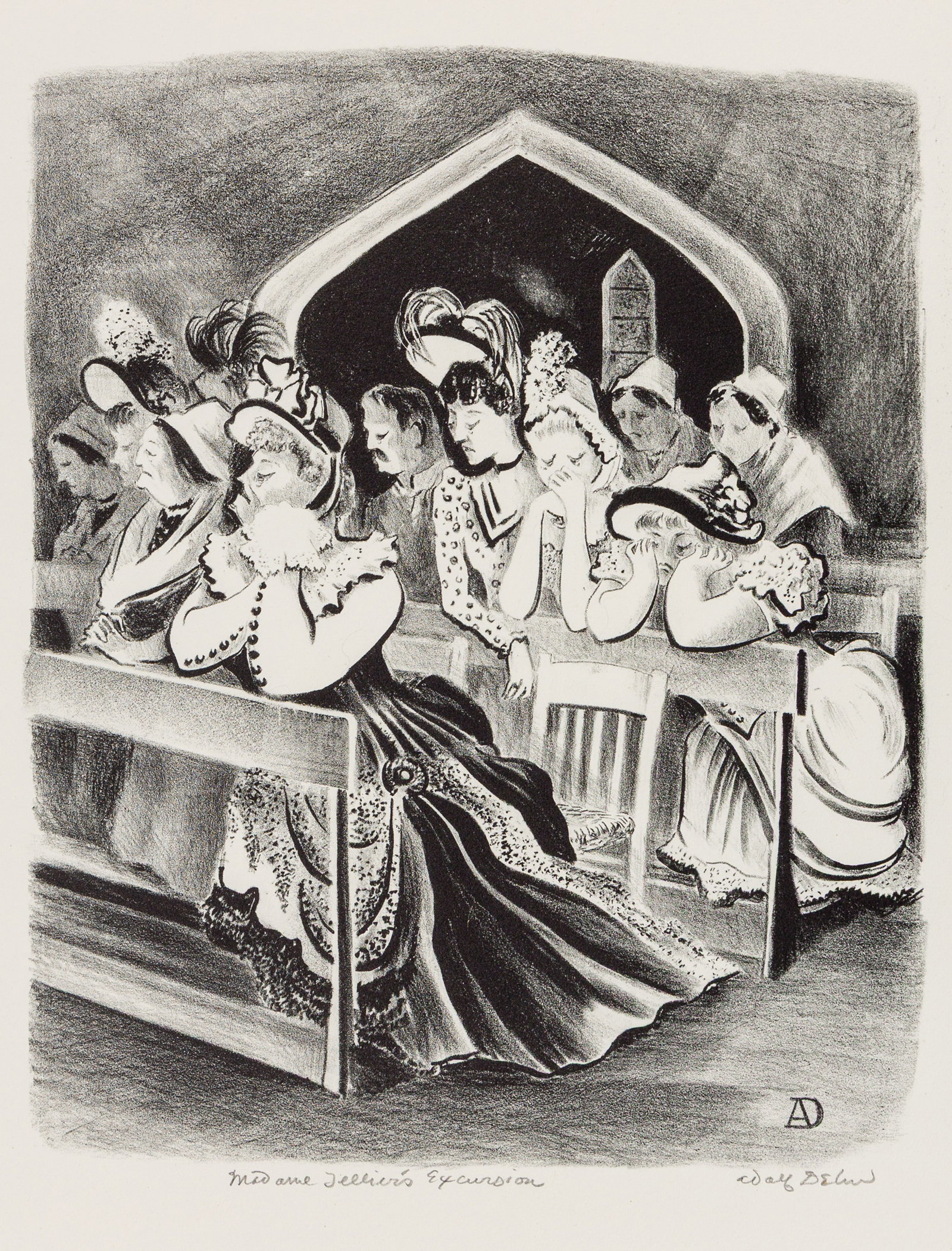 Adolf DEHN: Two lithographs. - 2