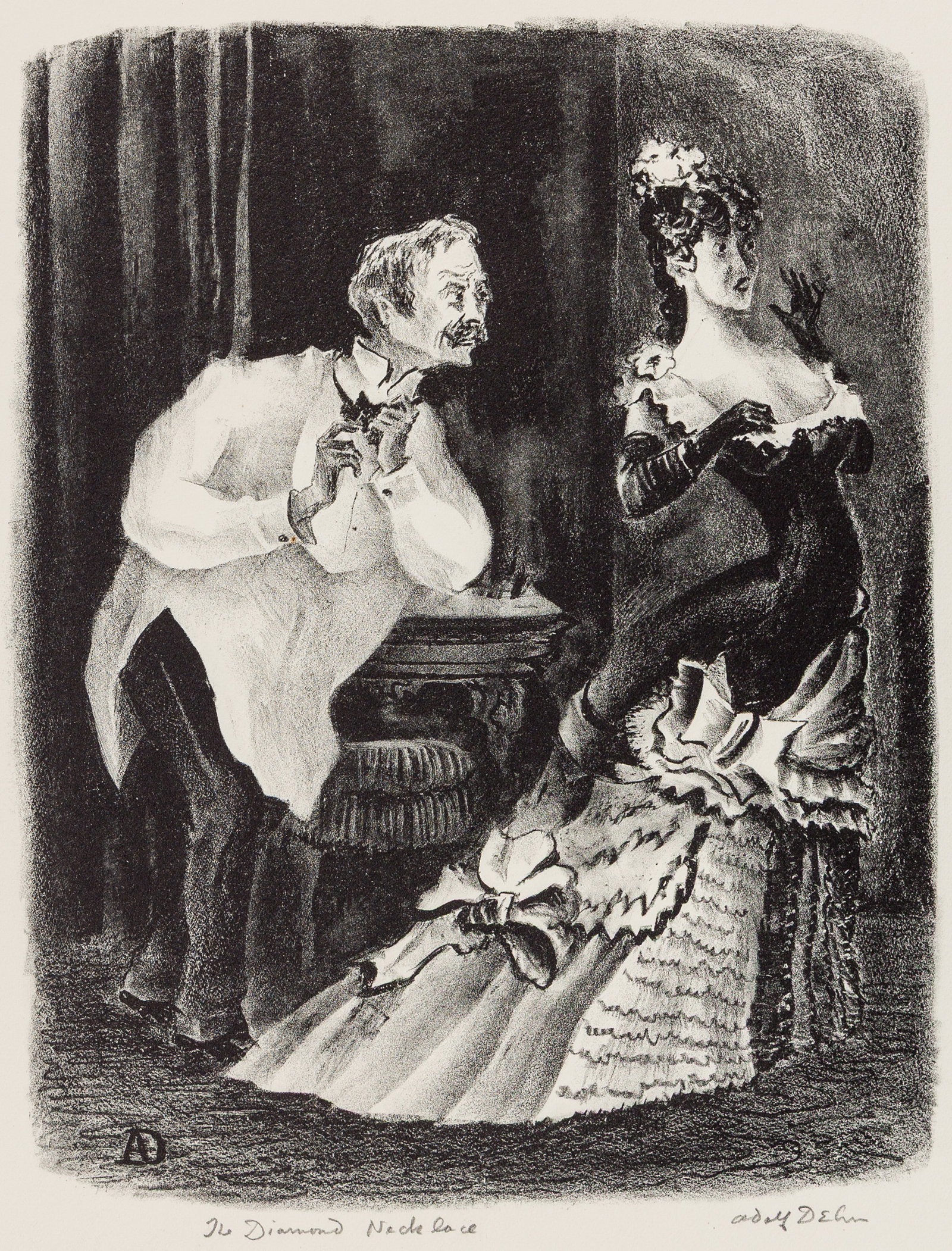 Adolf DEHN: Two lithographs. - 3