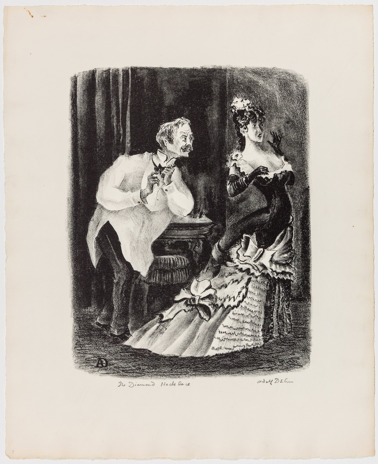 Adolf DEHN: Two lithographs. - 5
