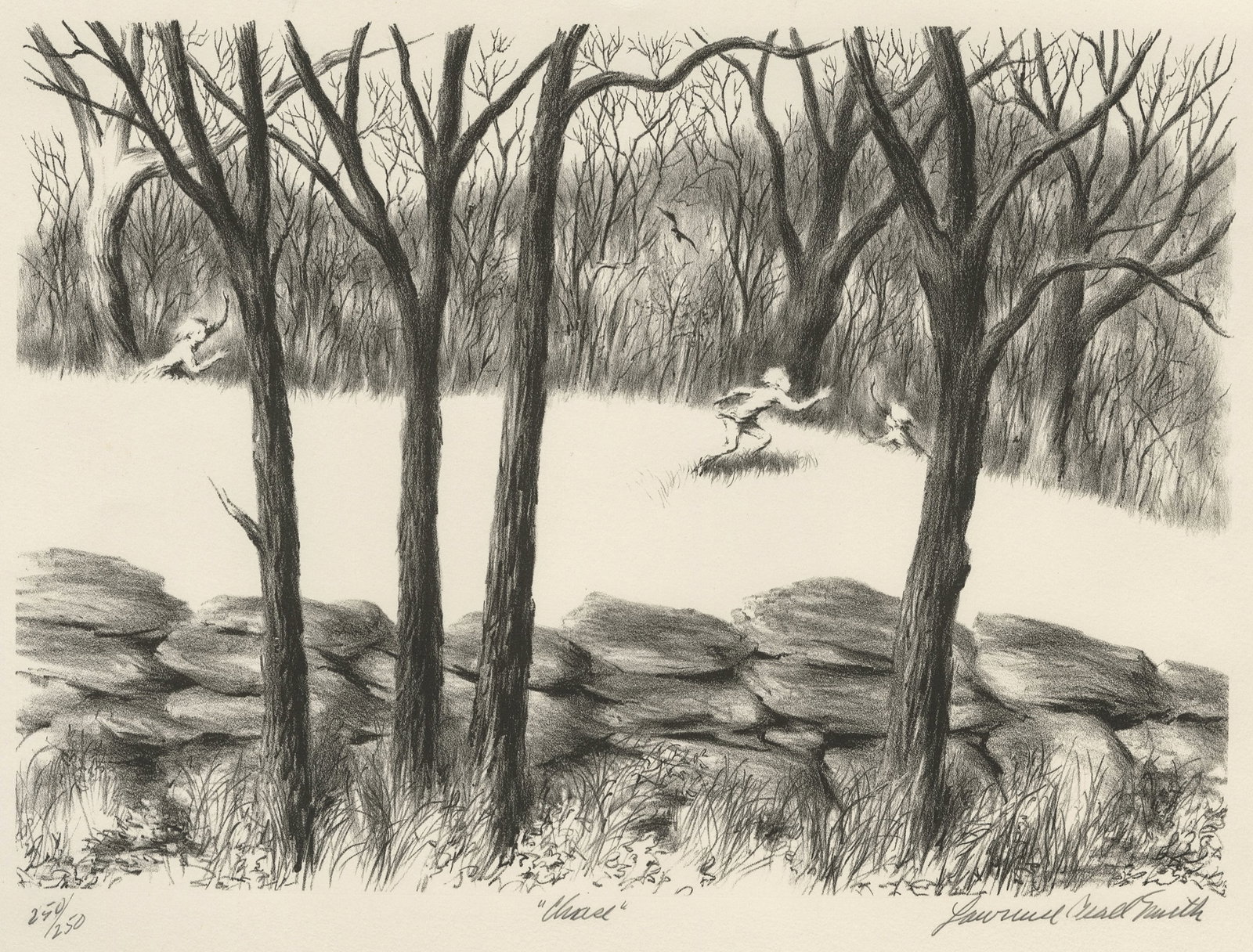 Lawrence Beall SMITH: Three lithographs. - 2