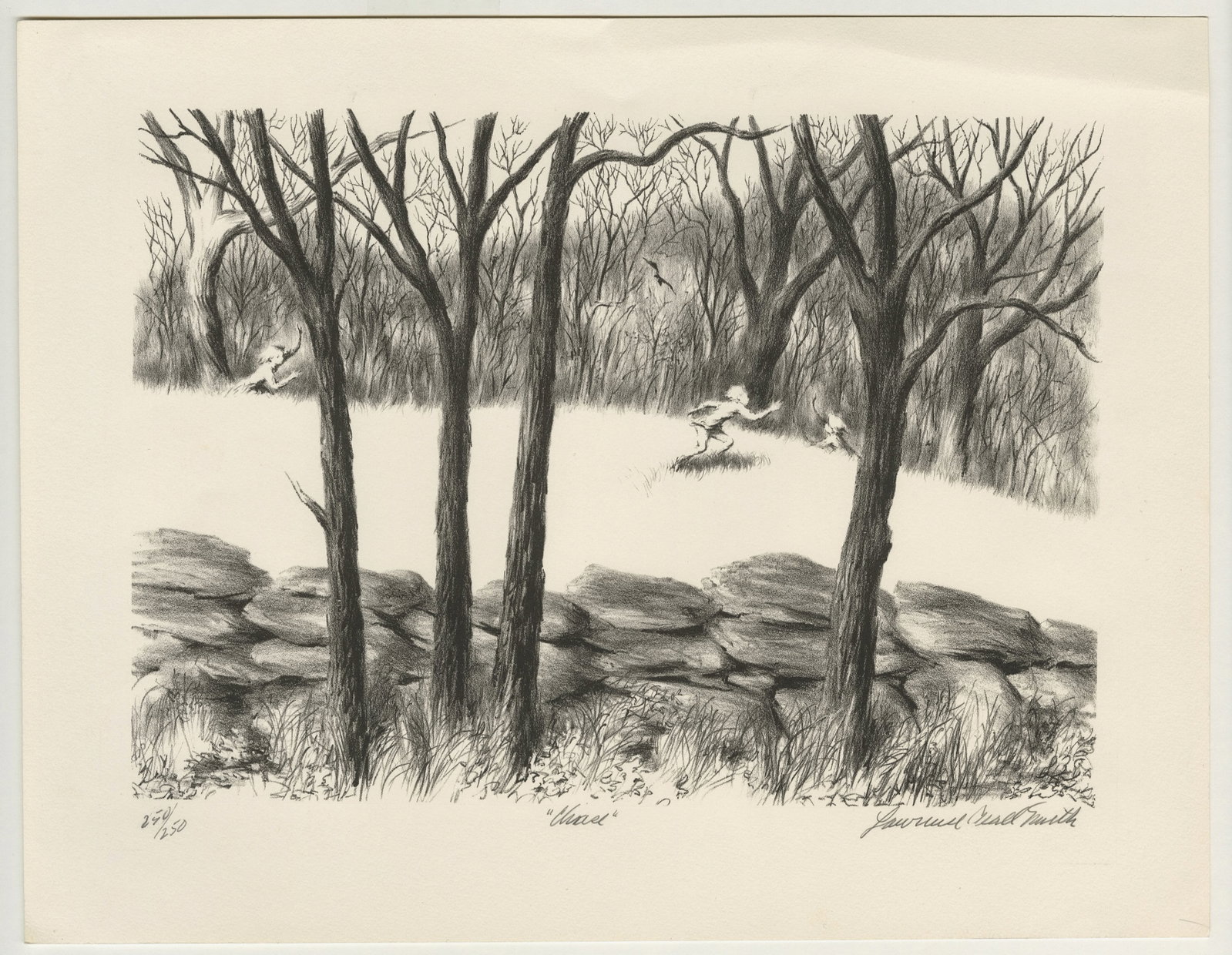 Lawrence Beall SMITH: Three lithographs. - 5