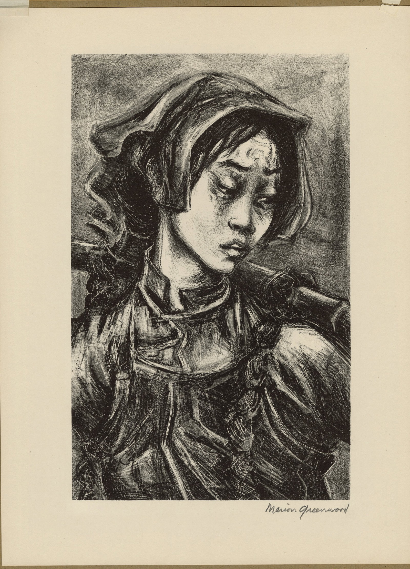 Marion GREENWOOD: "Eastern Memory". - 2