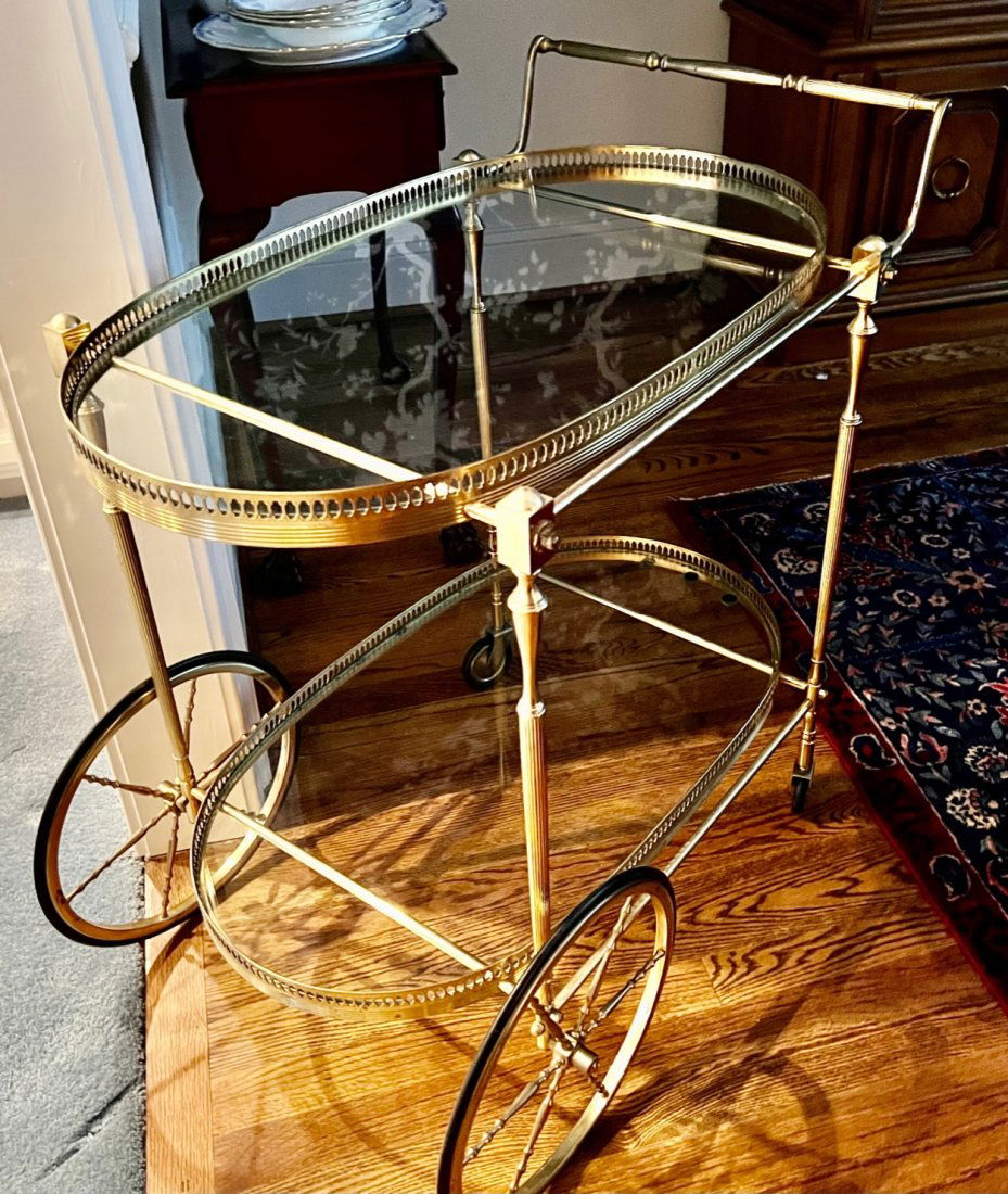 Brass Bar Cart (1 of 6)