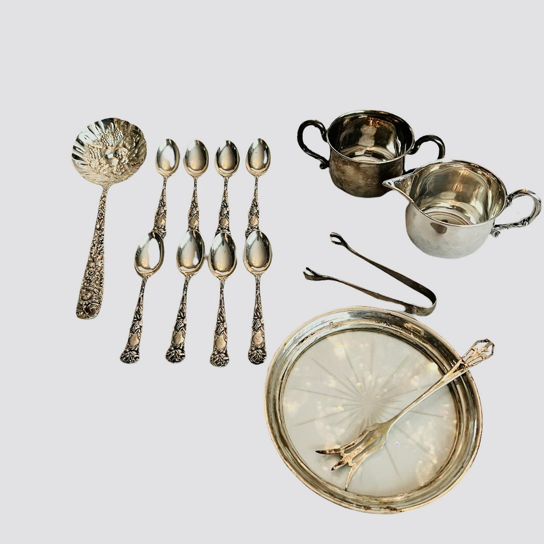 Sterling Silver Lot (14) PC'S (1 of 10)