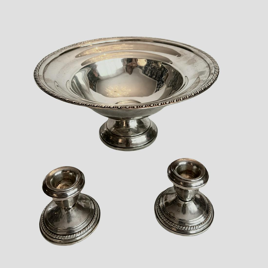 Sterling Silver Weighted Lot (3) (1 of 2)