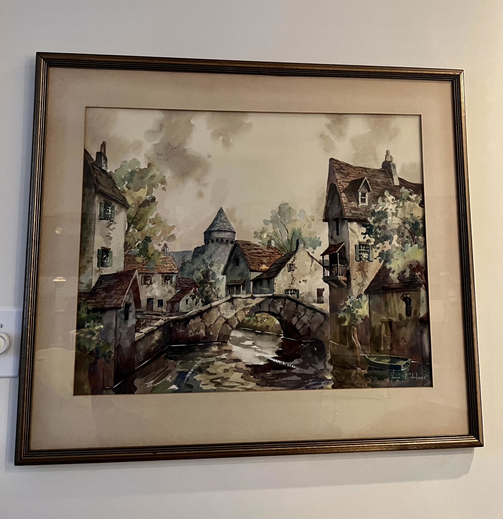 John C. Hare Painting (1 of 5)