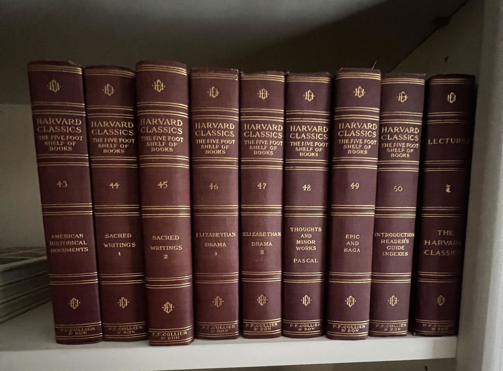 Harvard Classics Book Set (1 of 5)