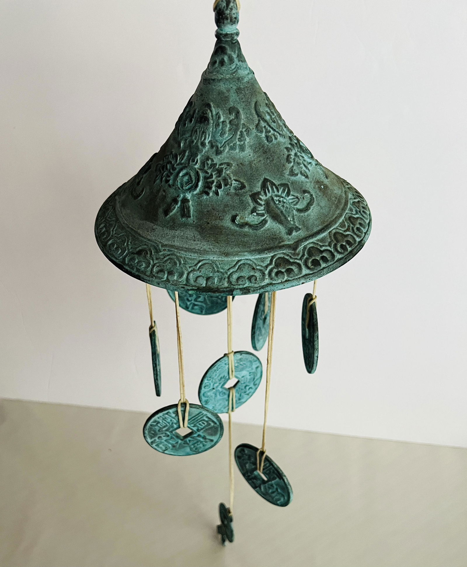 Winterthur Chinese Coins Wind Chime with Extra Good Luck Coin (1 of 4)