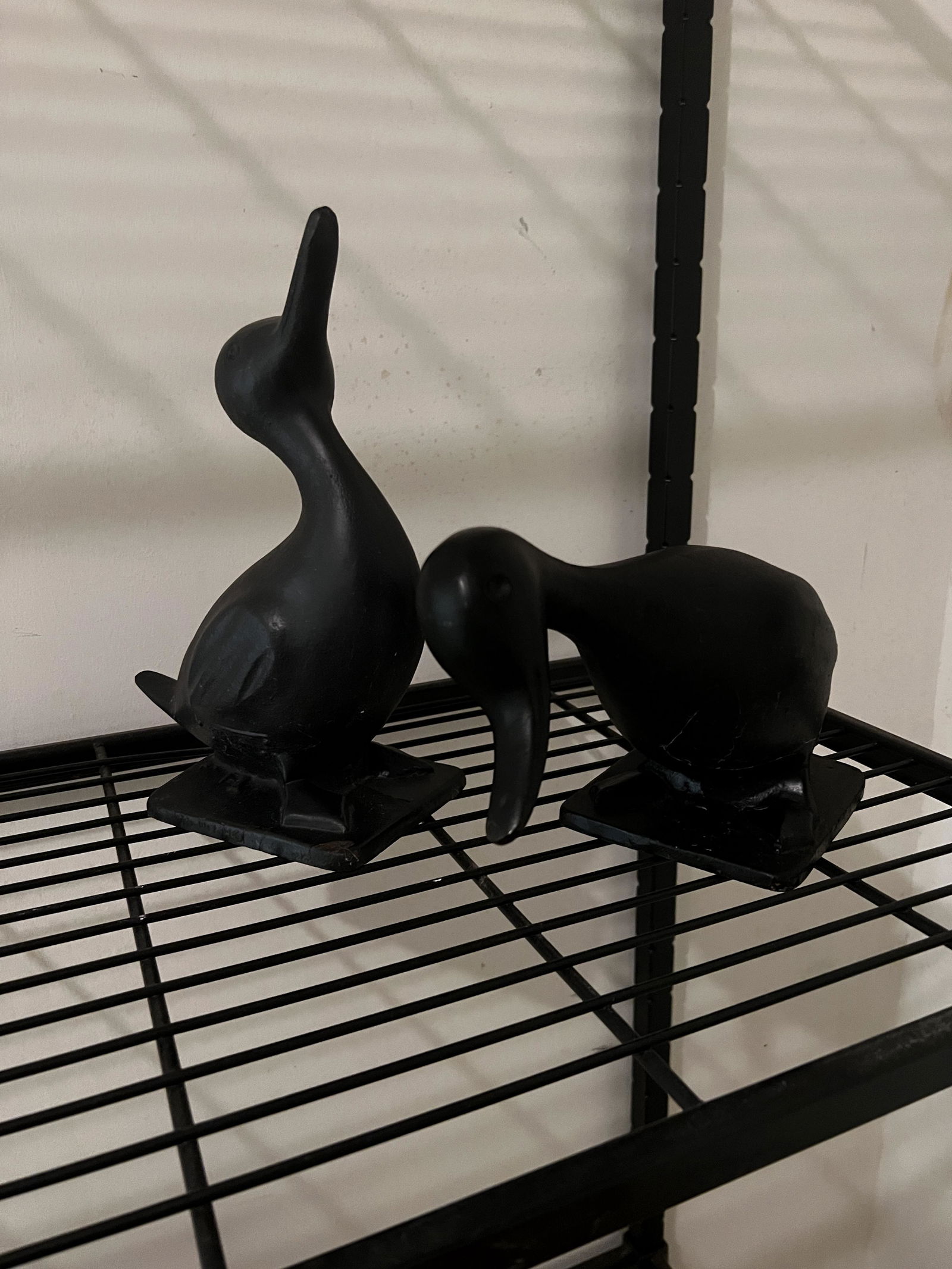 Antique Cast Iron Ducks 19th Century (1 of 2)