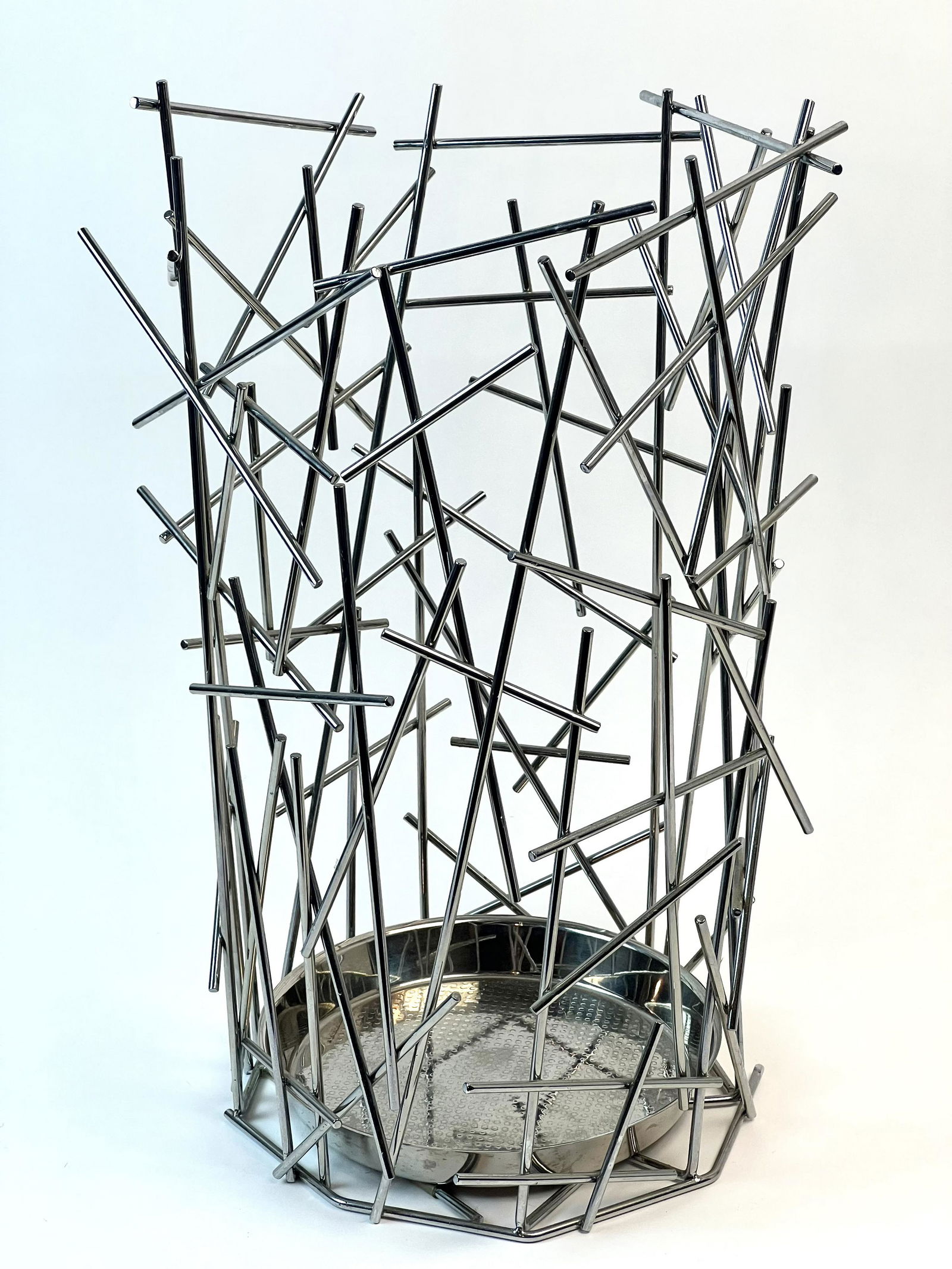 Alessi Stainless Blow Up Umbrella Stand (1 of 4)